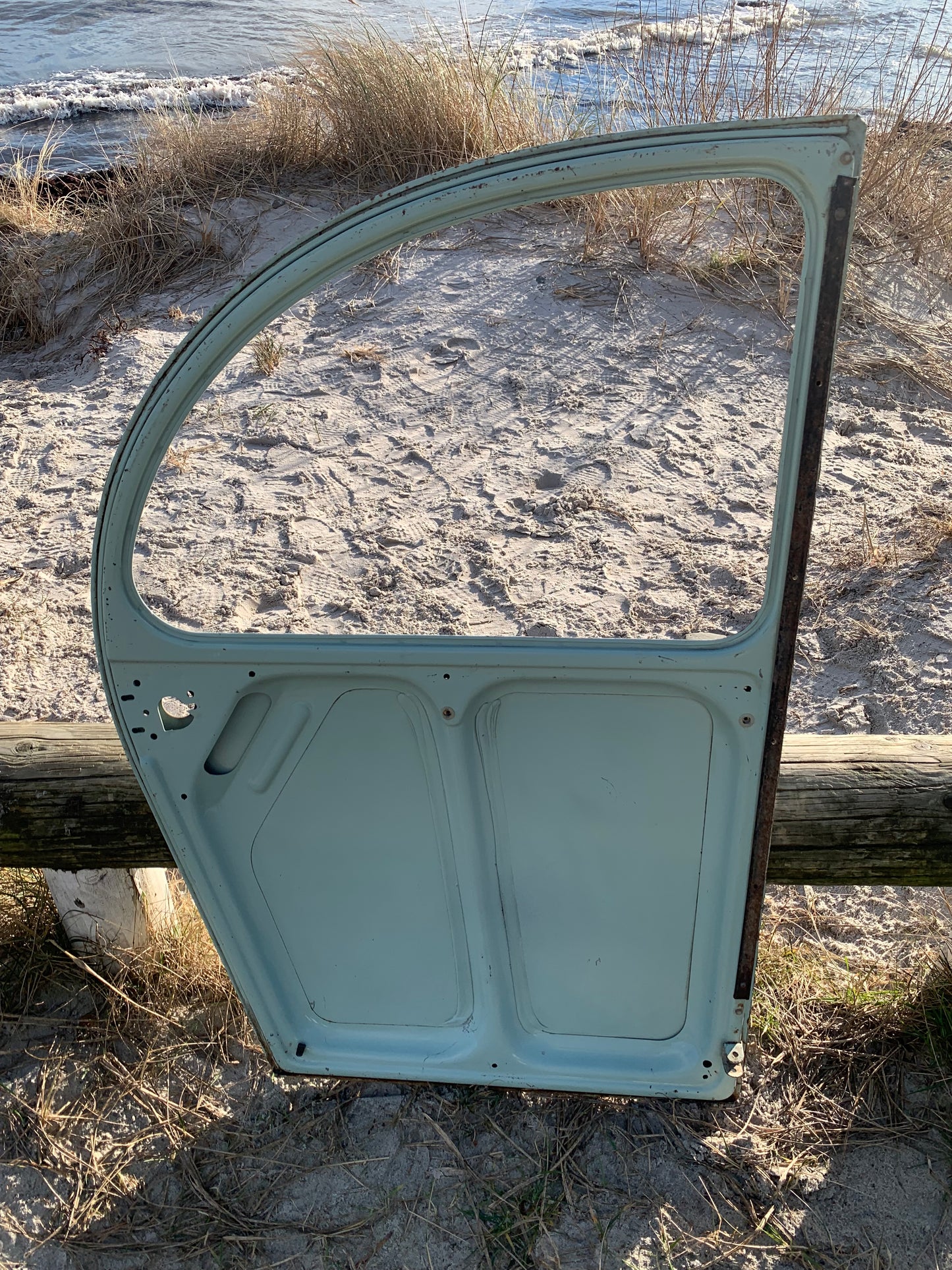 Dekorativ dør fra Citroën 2 CV