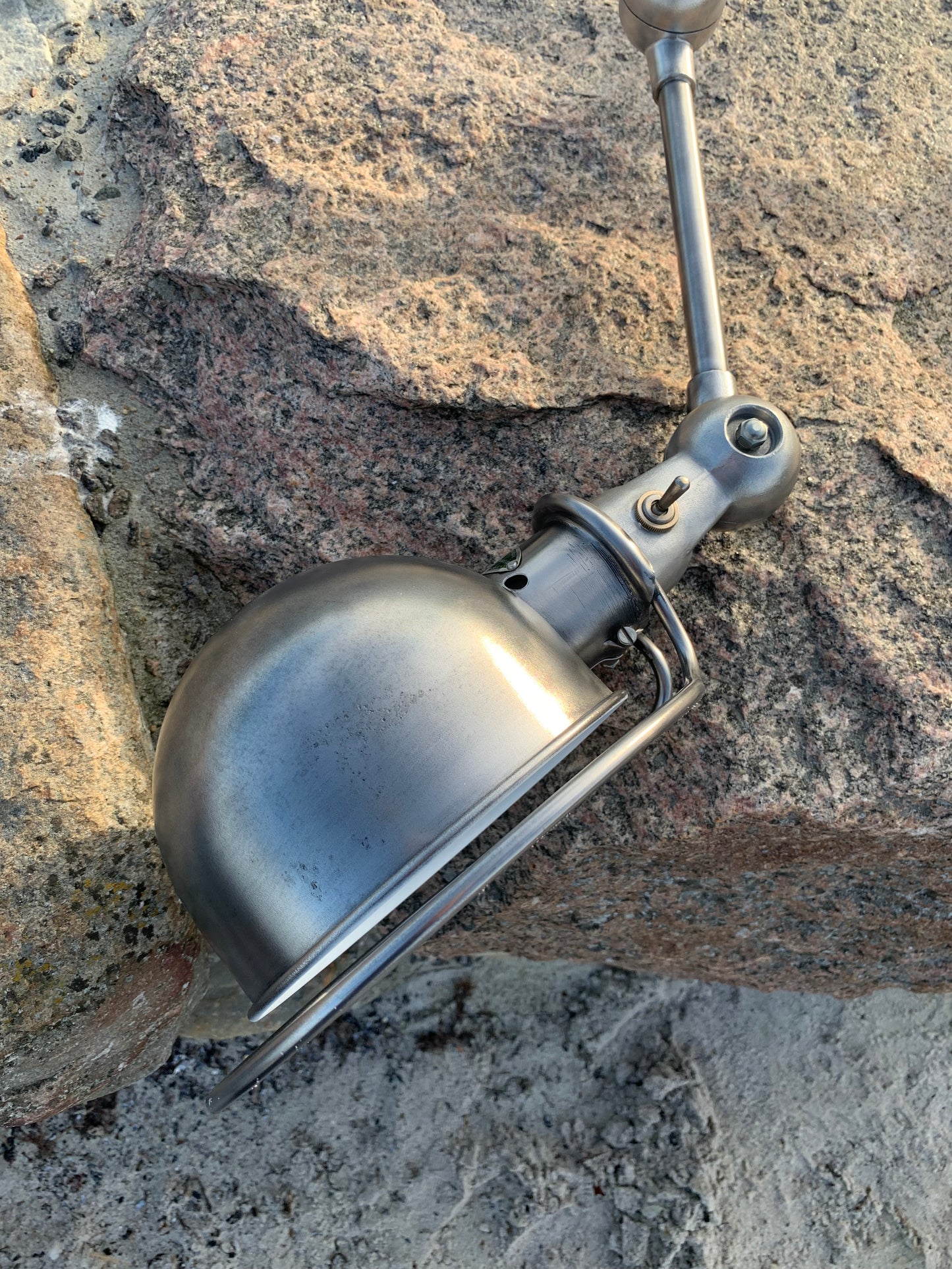 Jieldé loftlampe med dobbeltbeslag og 2 x 2 arme
