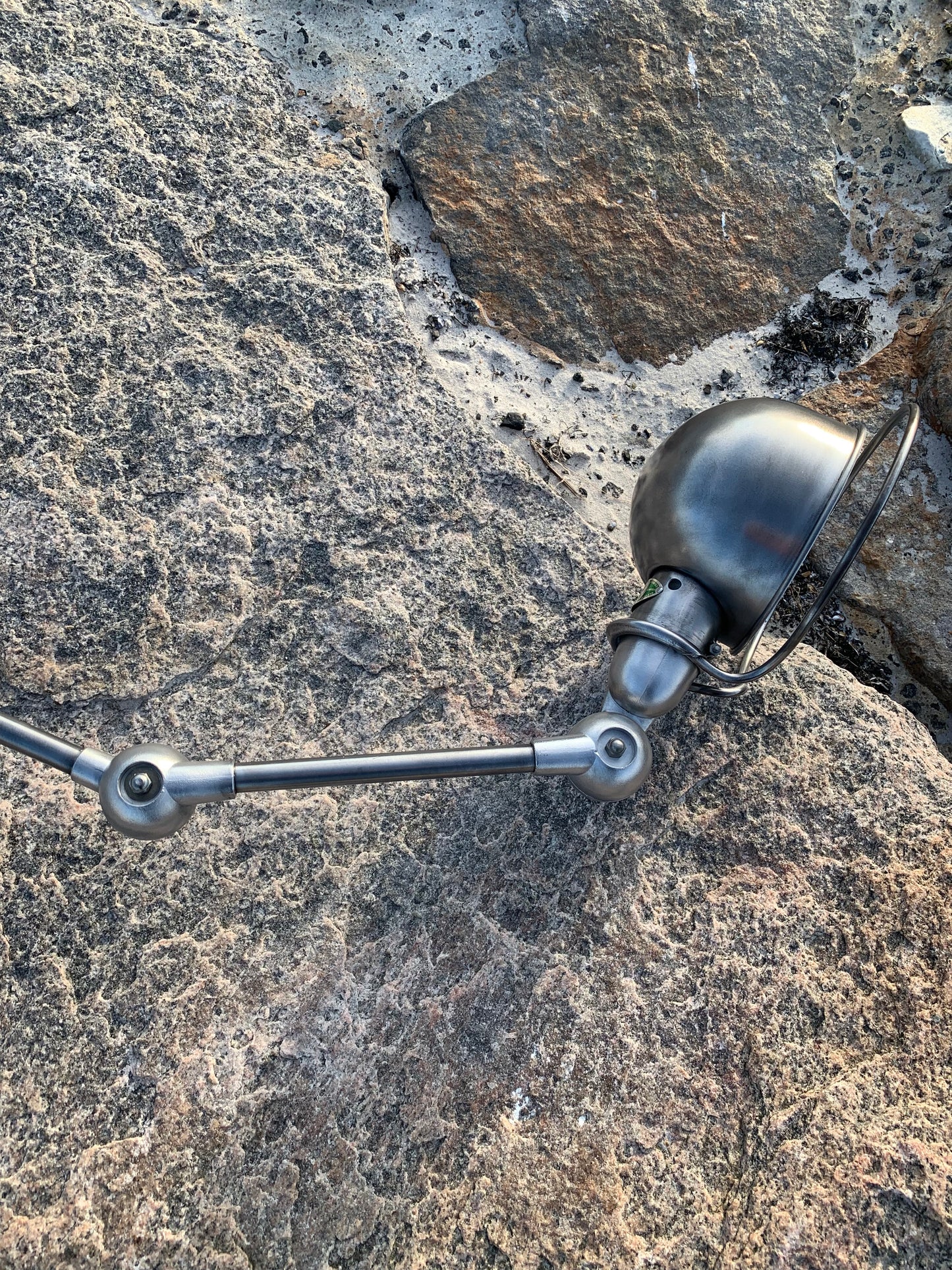 Jieldé loftlampe med dobbeltbeslag og 2 x 2 arme