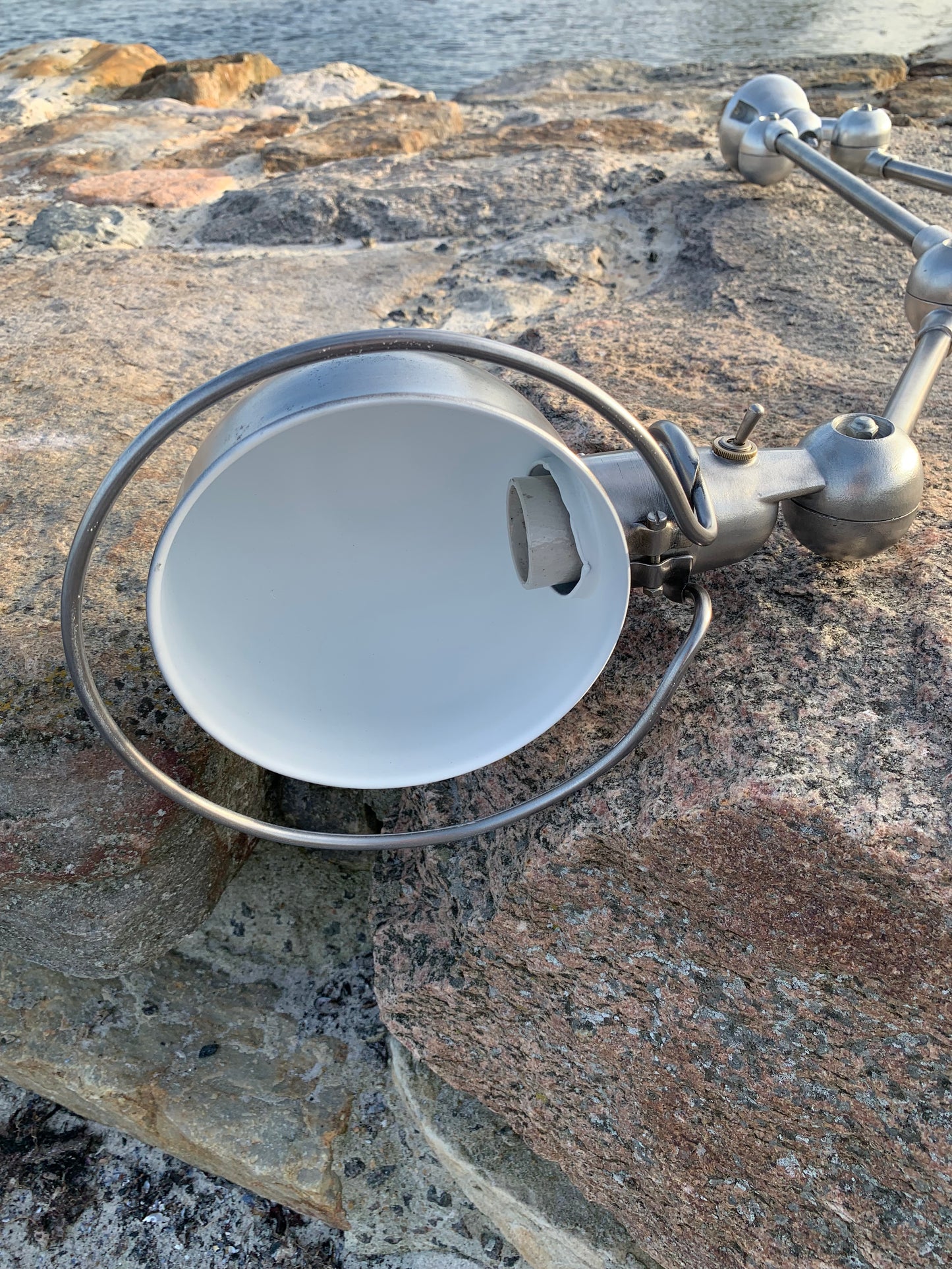 Jieldé loftlampe med dobbeltbeslag og 2 x 2 arme