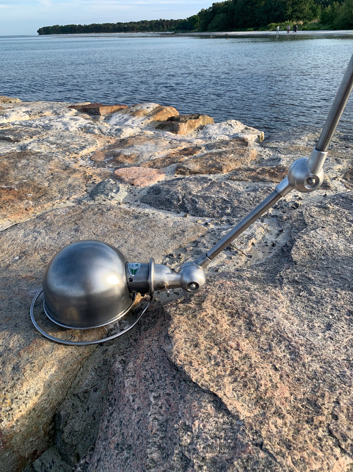 Jieldé loftlampe med dobbeltbeslag og 2 x 2 arme