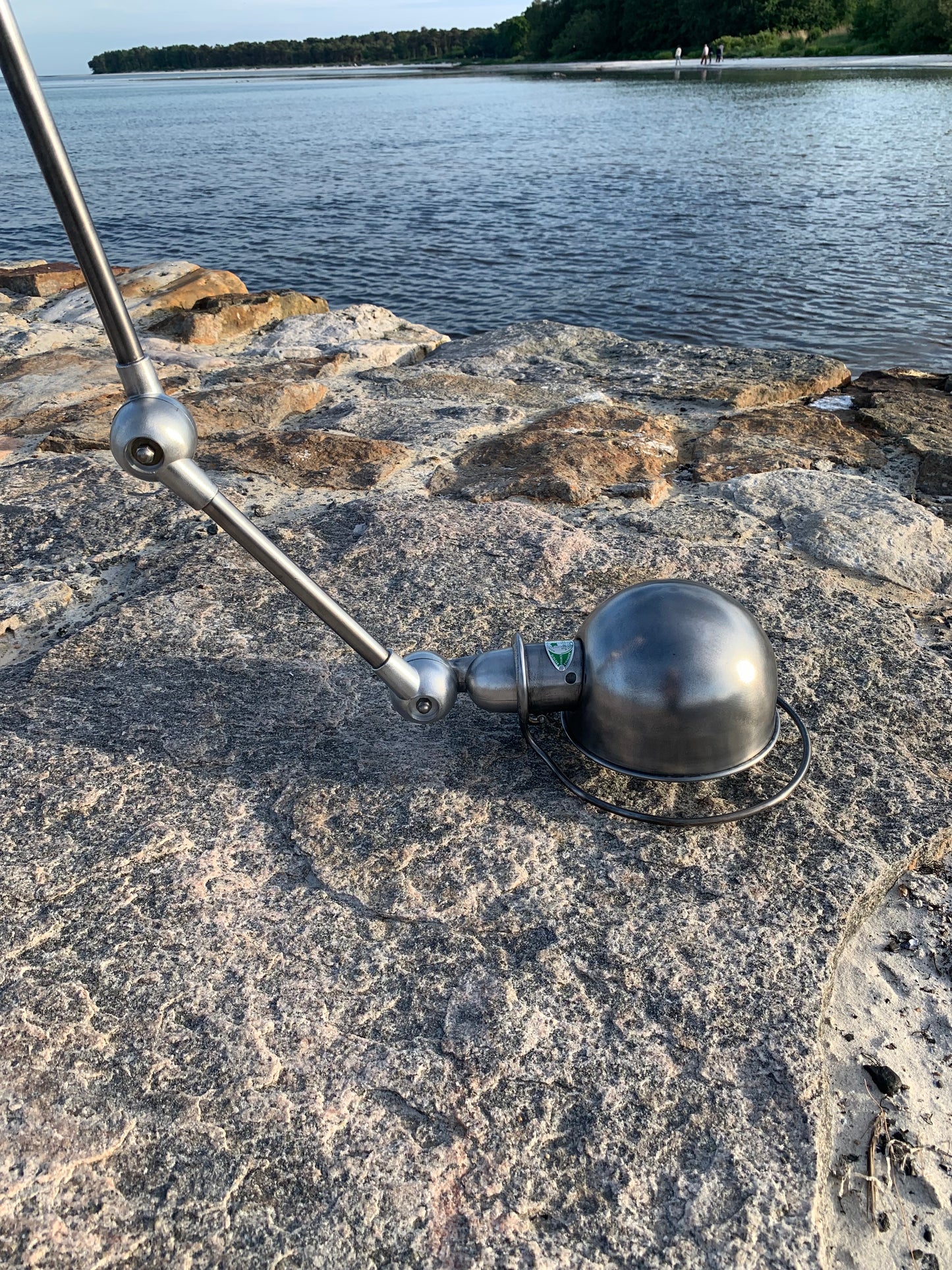 Jieldé loftlampe med dobbeltbeslag og 2 x 2 arme