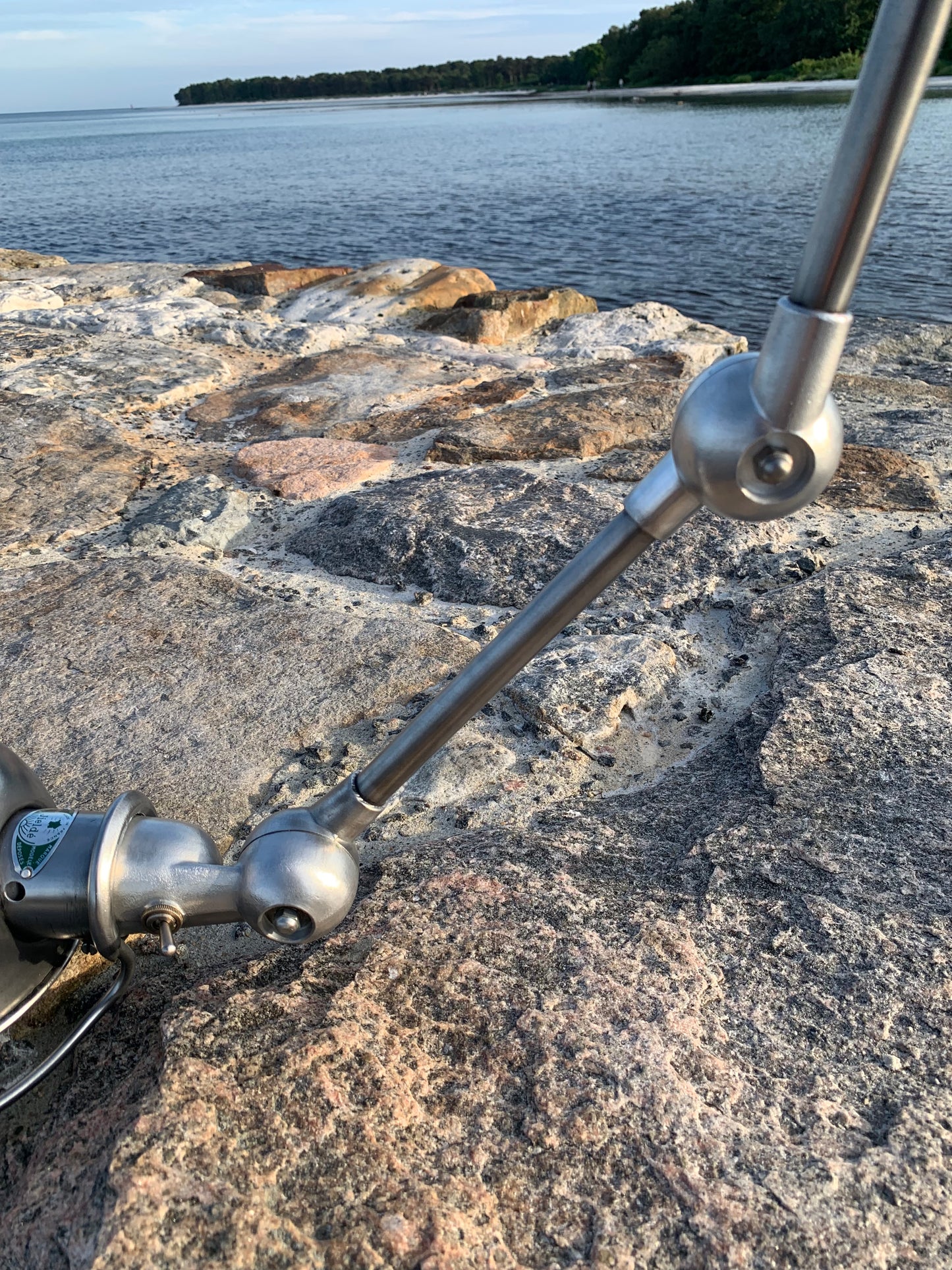 Jieldé loftlampe med dobbeltbeslag og 2 x 2 arme