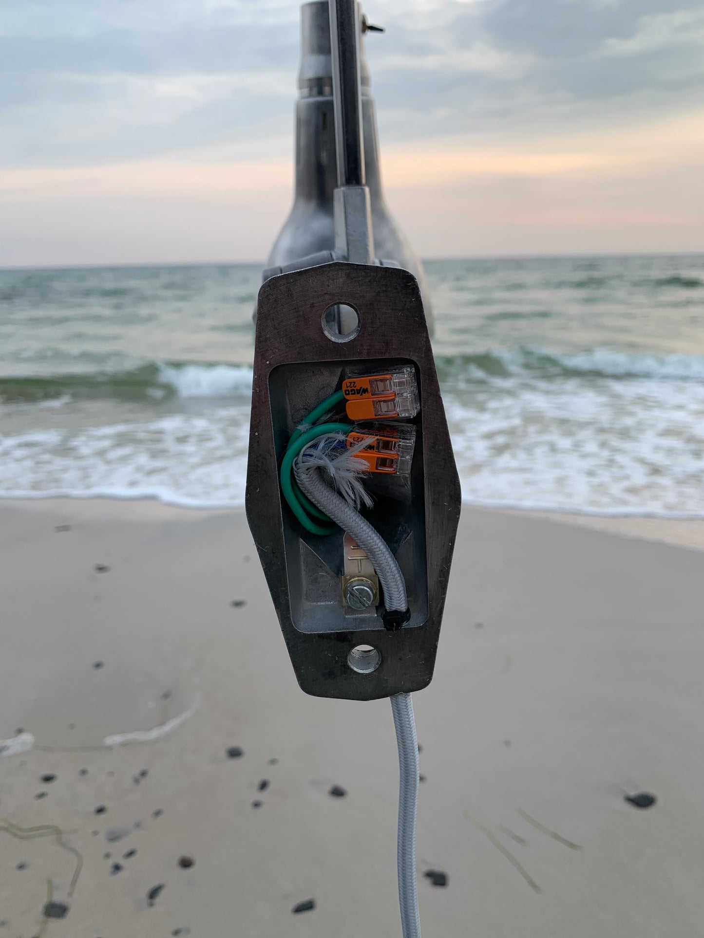 Jieldé væglampe (forholdsvis sjældent eksemplar)