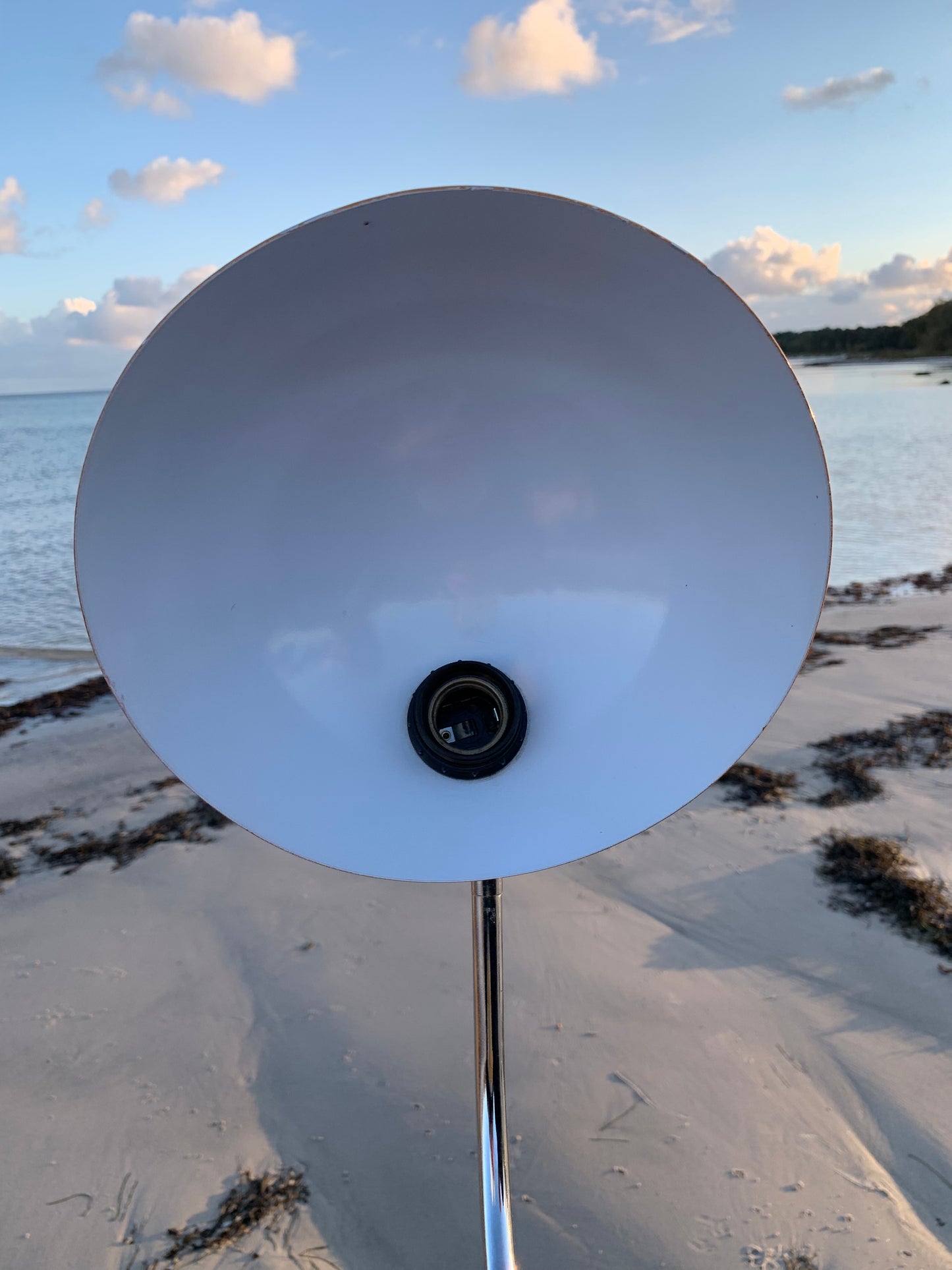 Retro lampe - Mørk gul