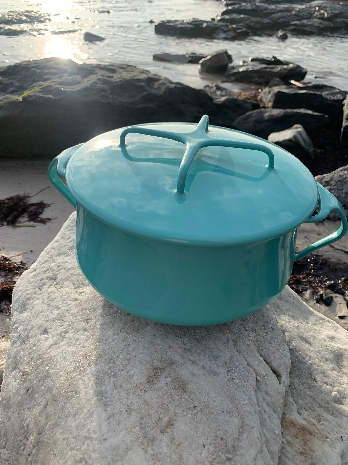 Quistgaard emaljegryde med låg