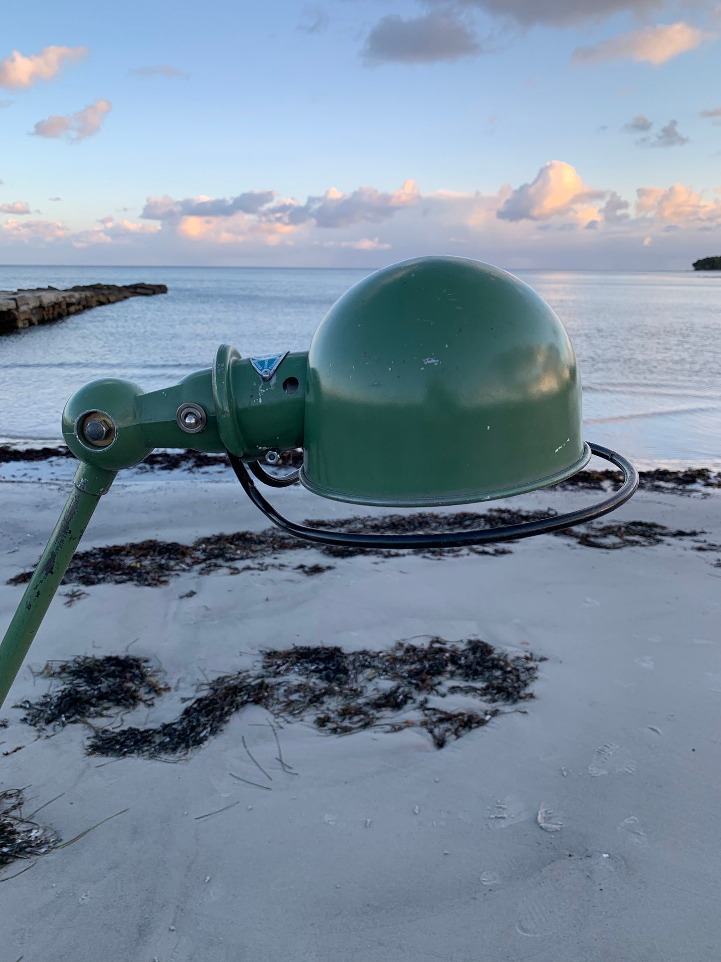 Jieldé bord/gulvlampe med 3 arme - Grøn