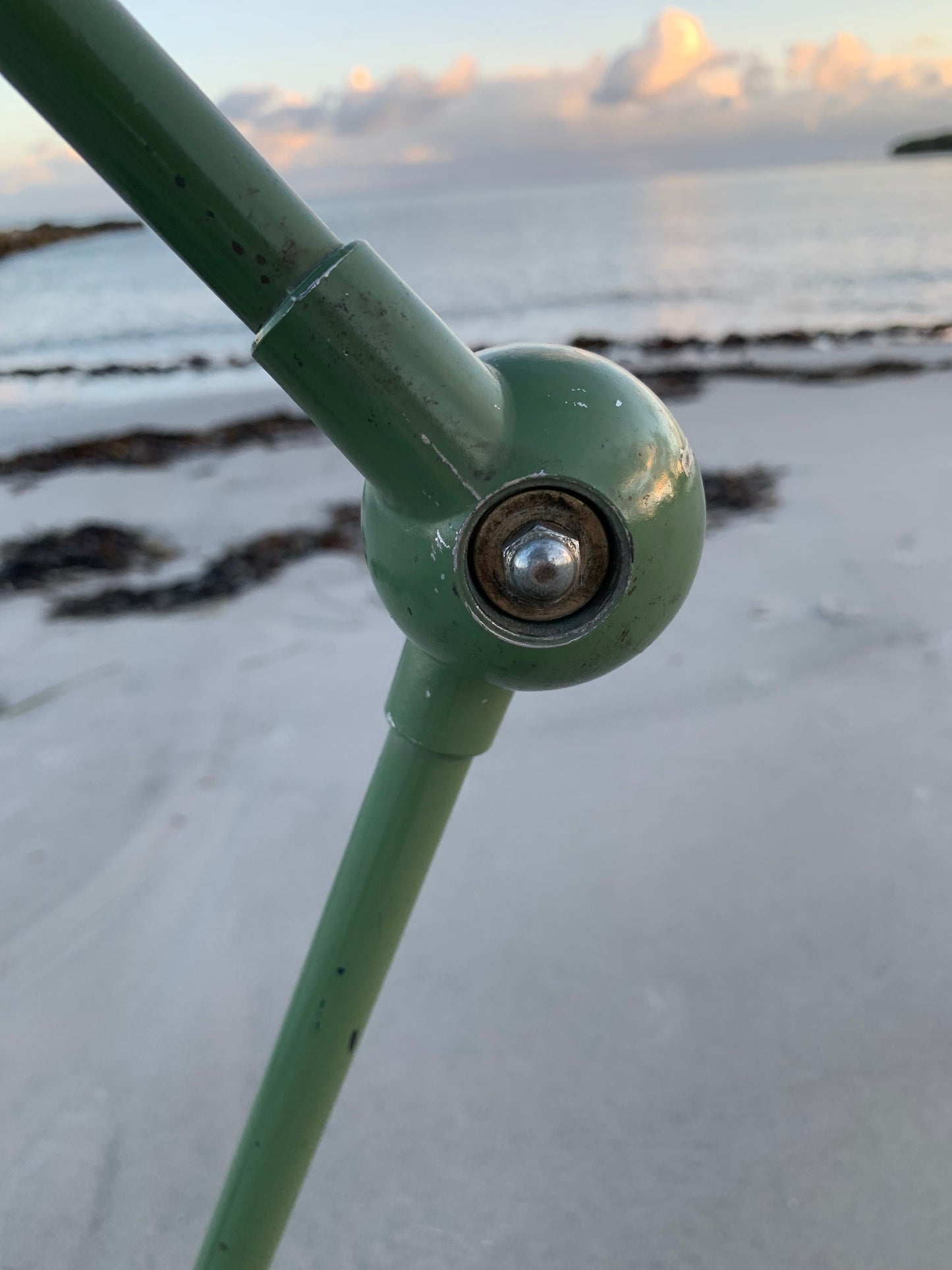 Jieldé bord/gulvlampe med 3 arme - Grøn