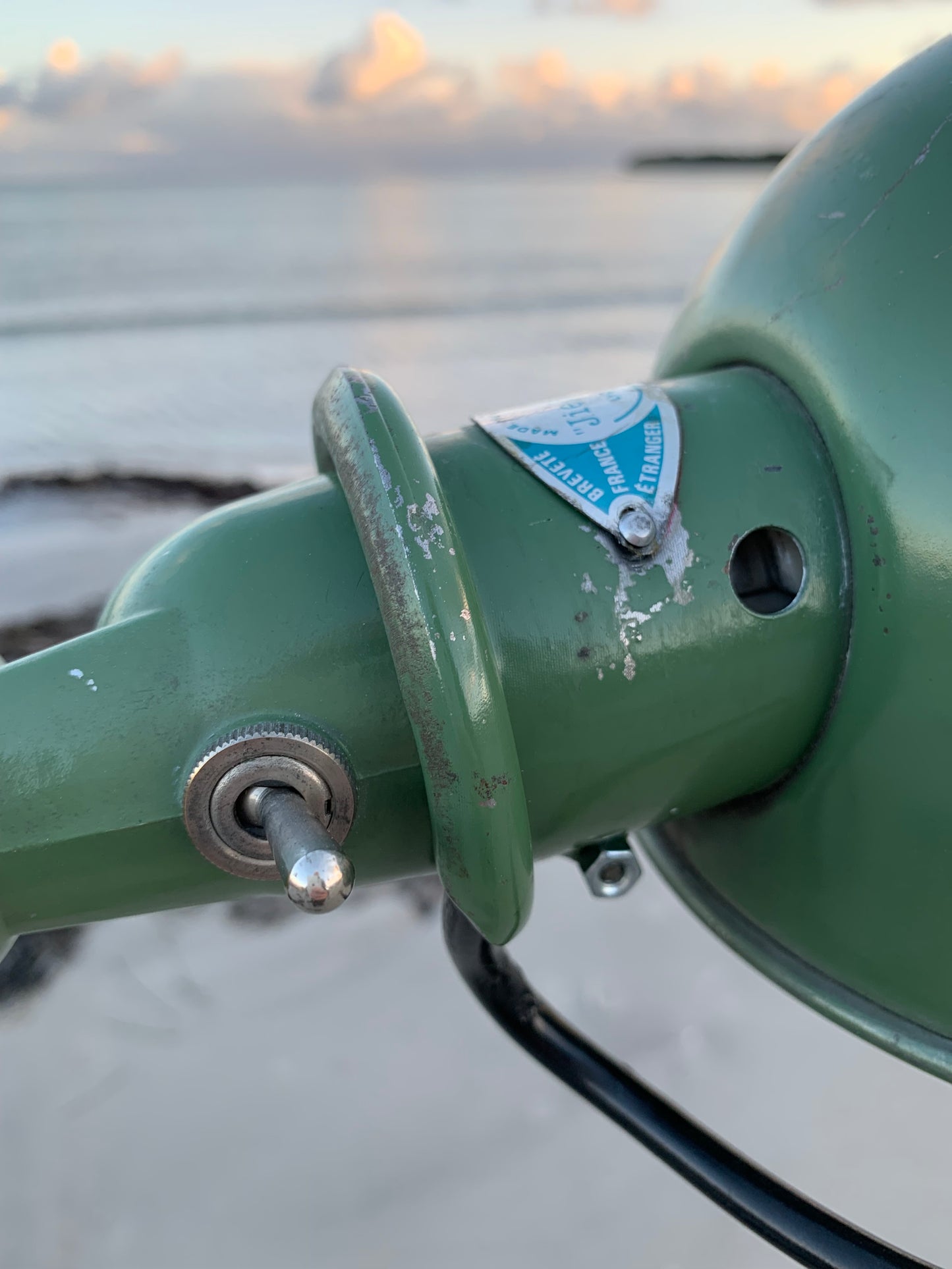 Jieldé bord/gulvlampe med 3 arme - Grøn