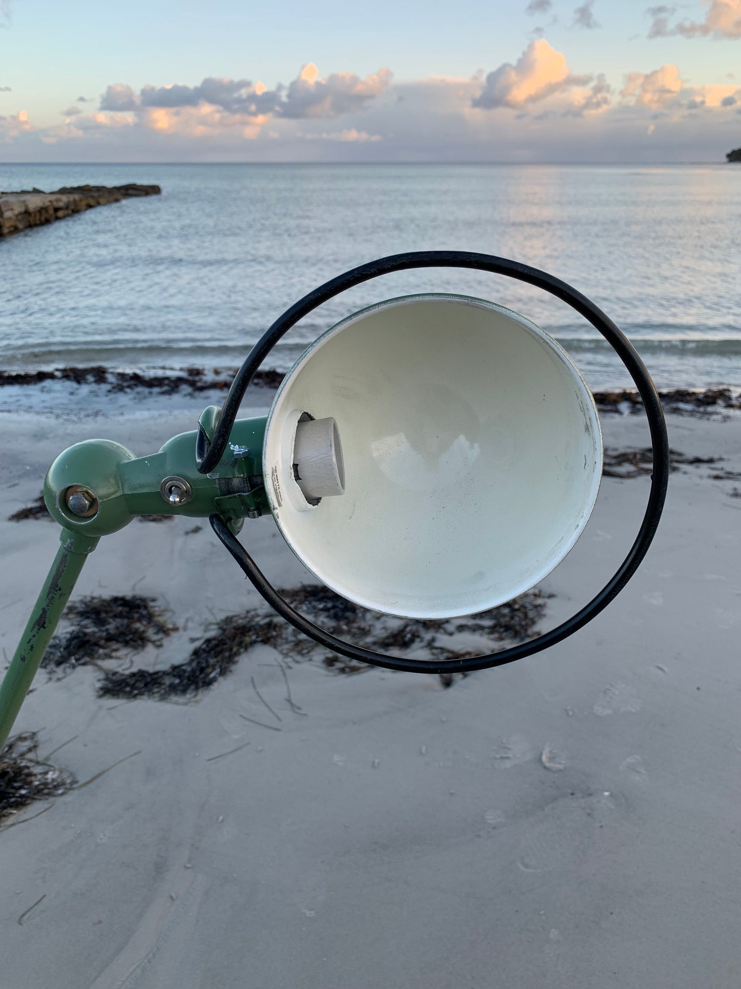 Jieldé bord/gulvlampe med 3 arme - Grøn