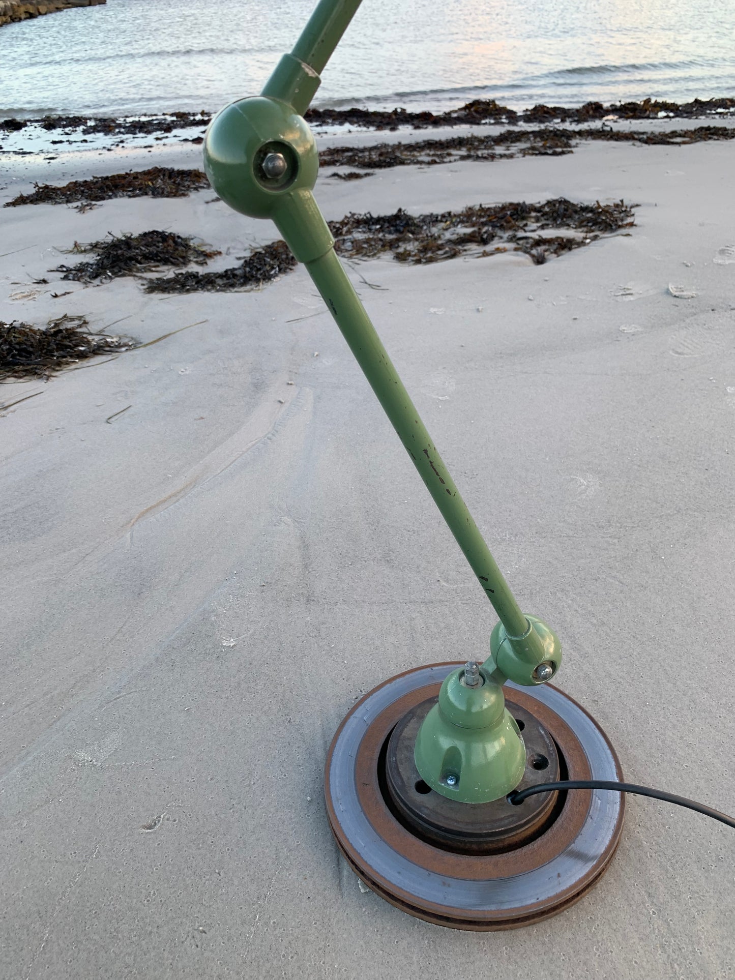 Jieldé bord/gulvlampe med 3 arme - Grøn