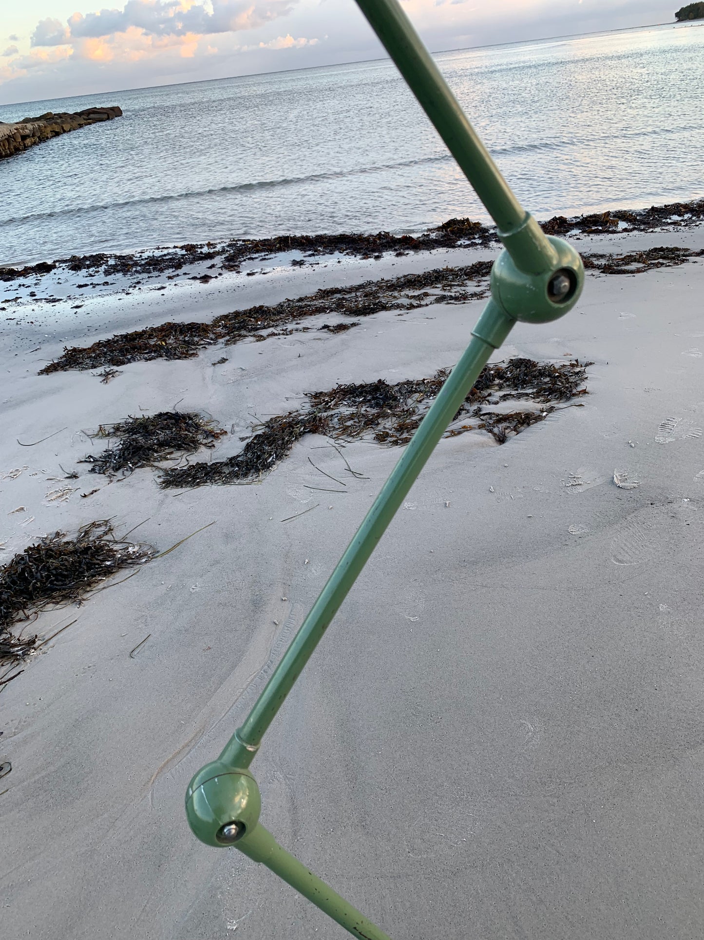 Jieldé bord/gulvlampe med 3 arme - Grøn
