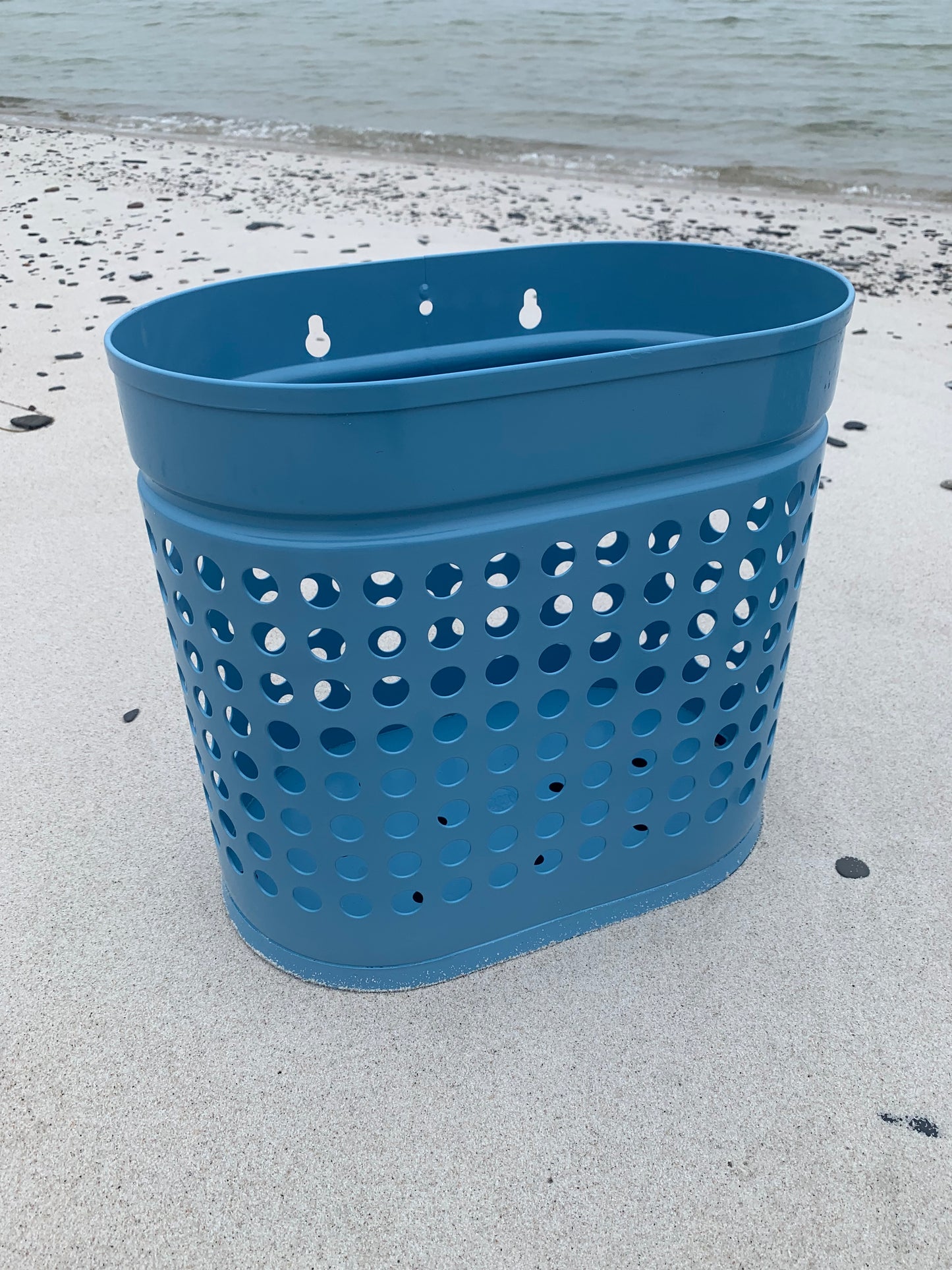 Industriel skraldespand - Blå