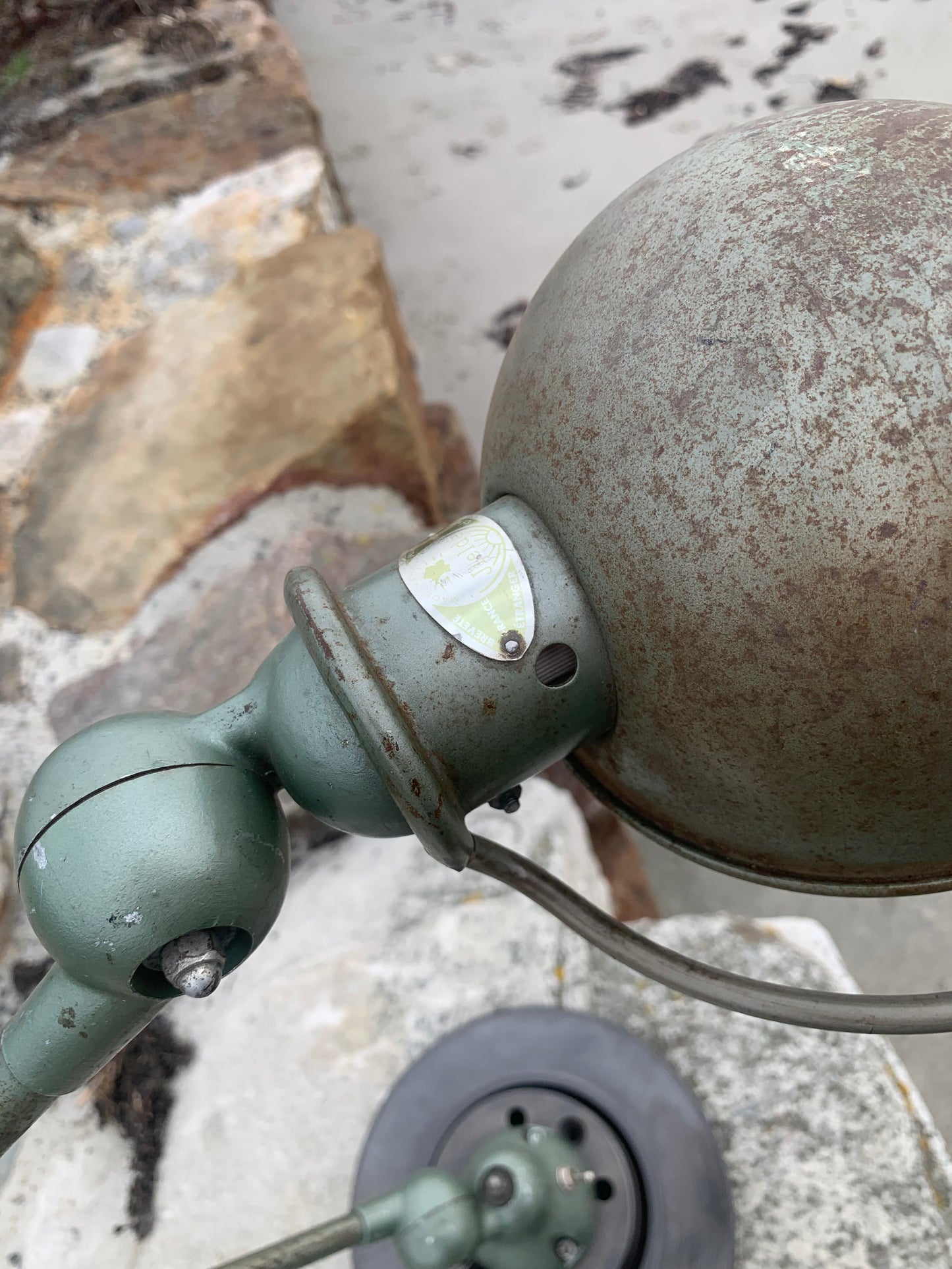 Jieldé bordlampe - Grøn