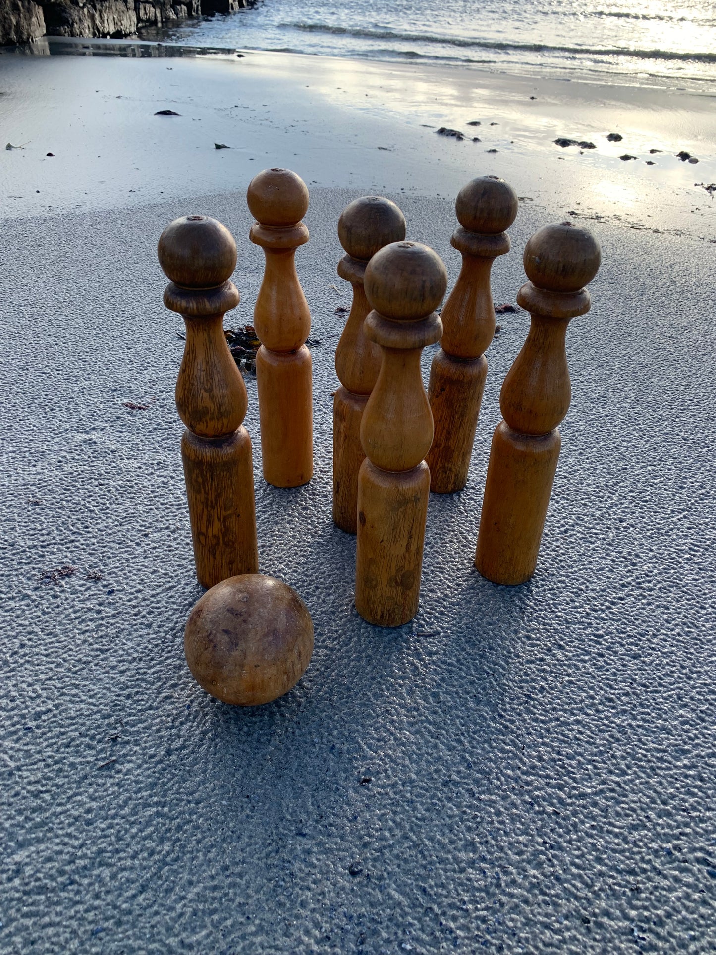 Fransk “JEU DE QUILLES” spil