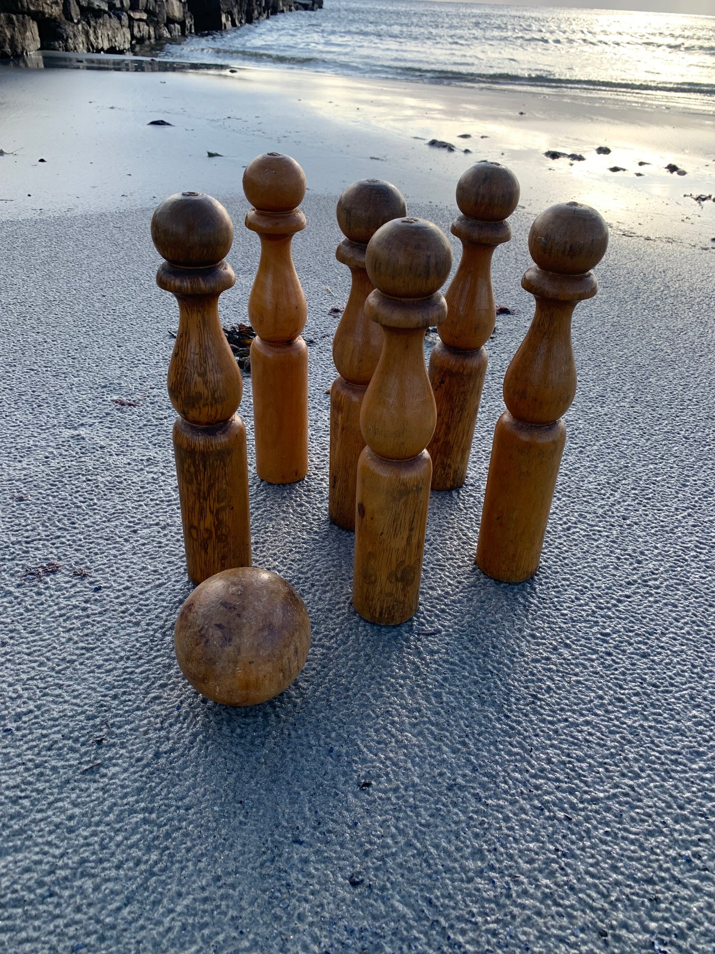 Fransk “JEU DE QUILLES” spil