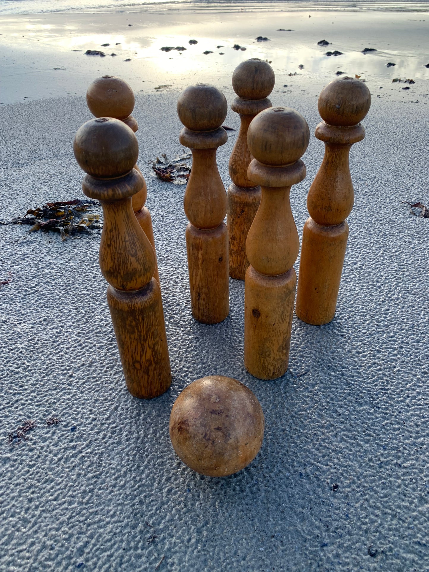 Fransk “JEU DE QUILLES” spil