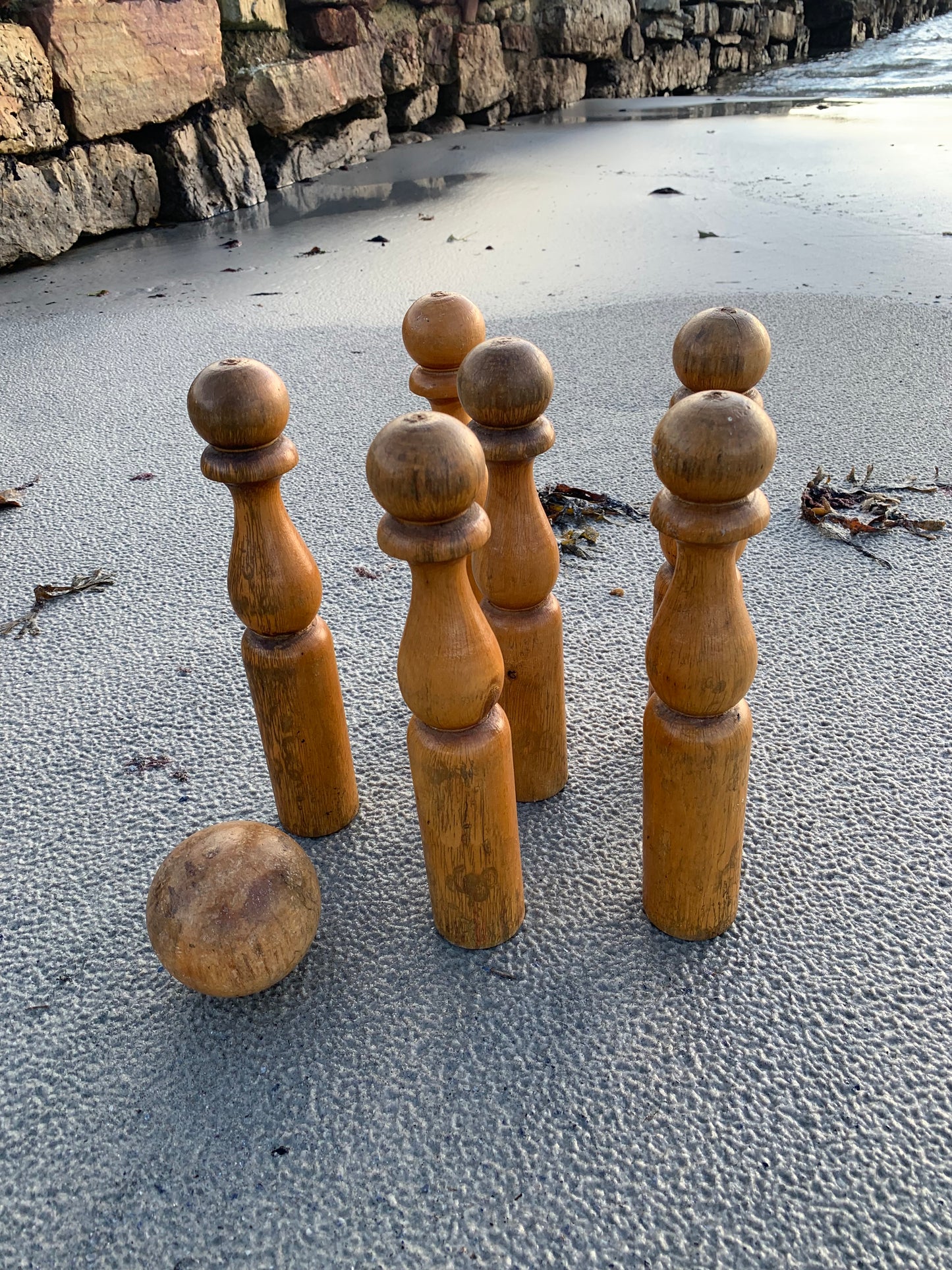Fransk “JEU DE QUILLES” spil