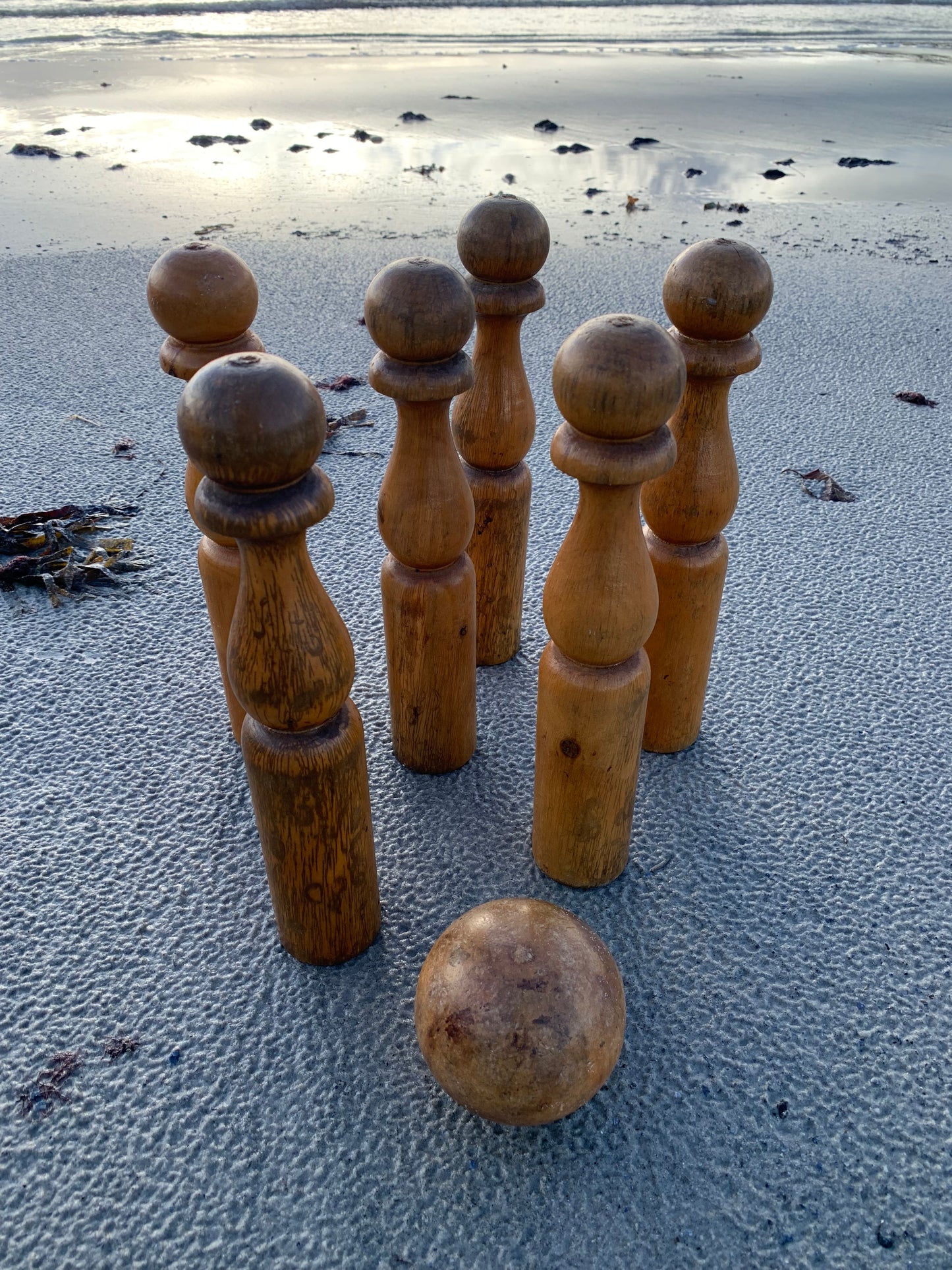 Fransk “JEU DE QUILLES” spil
