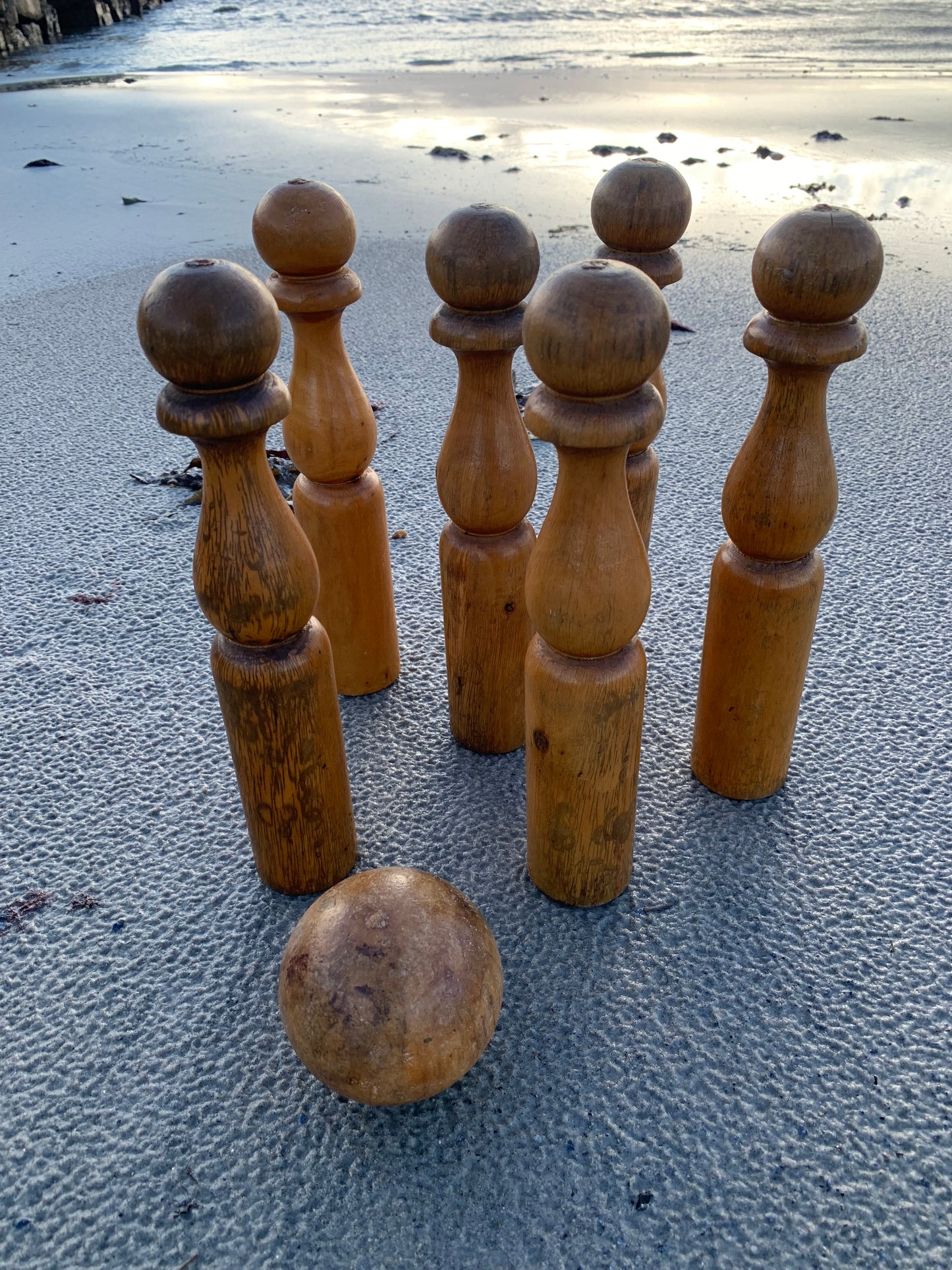 Fransk “JEU DE QUILLES” spil