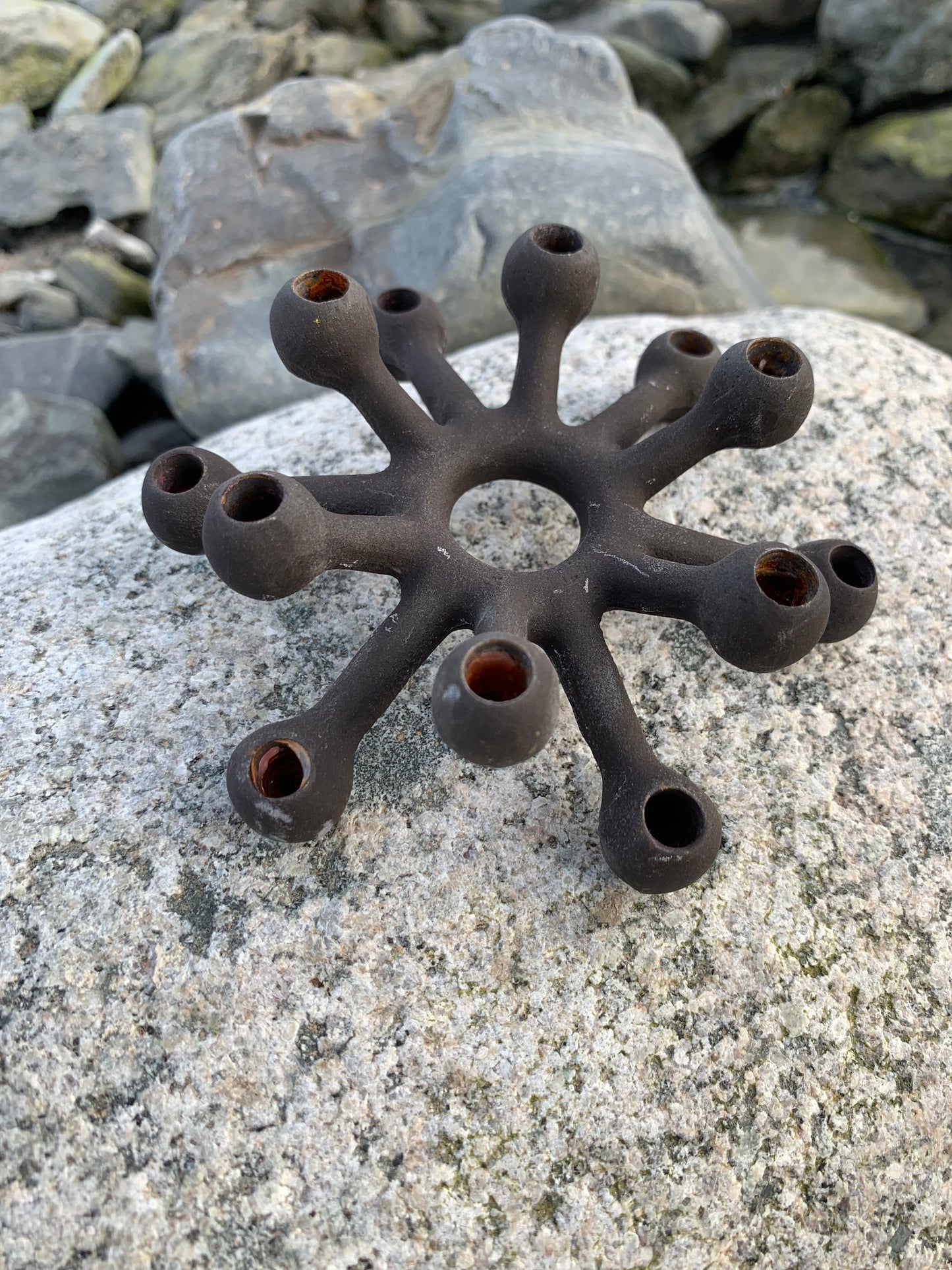 Edderkop lysestage fra Quistgaard