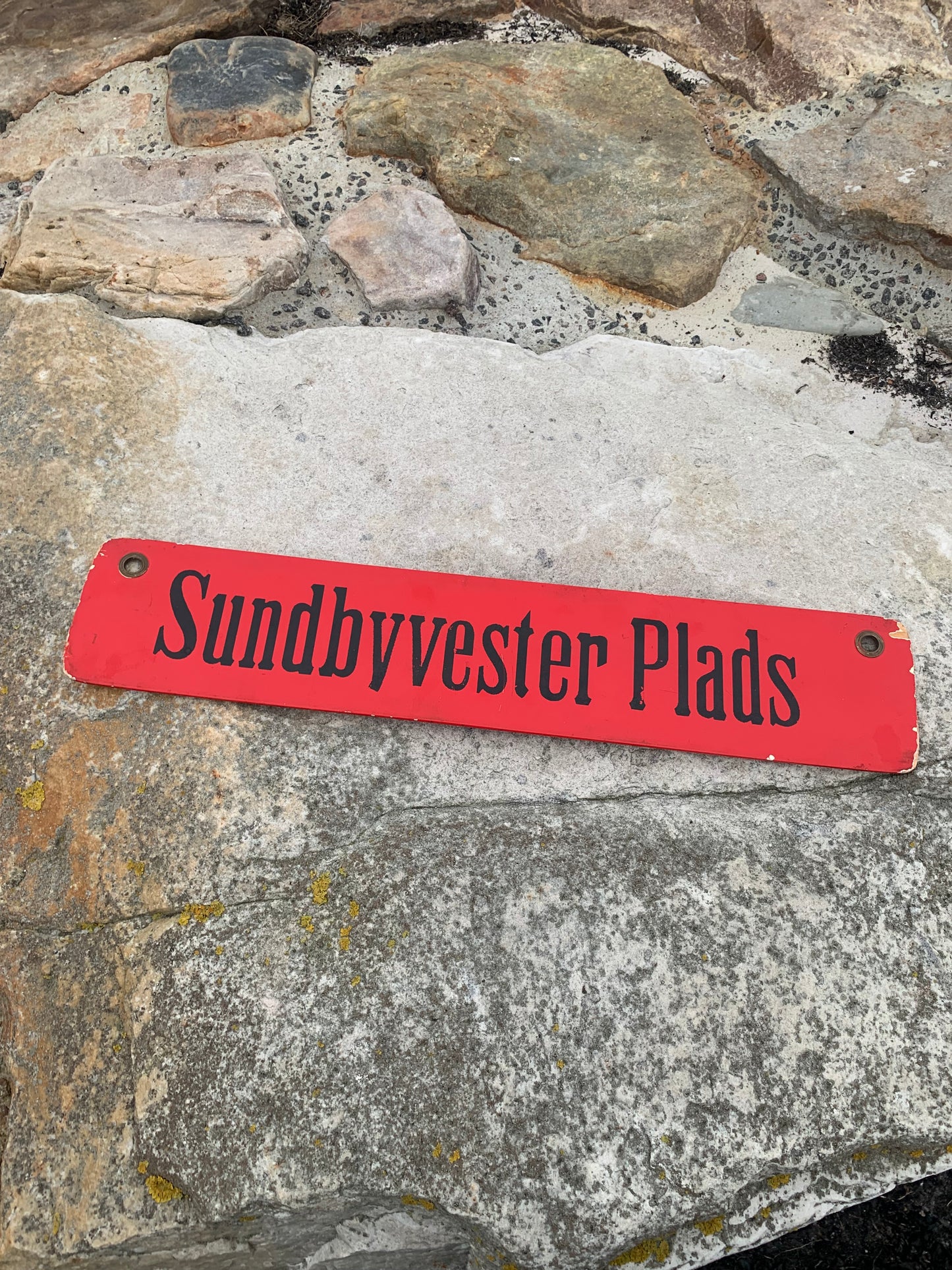Sporvognsskilt - Sundbyvester Plads/Jarmersplads