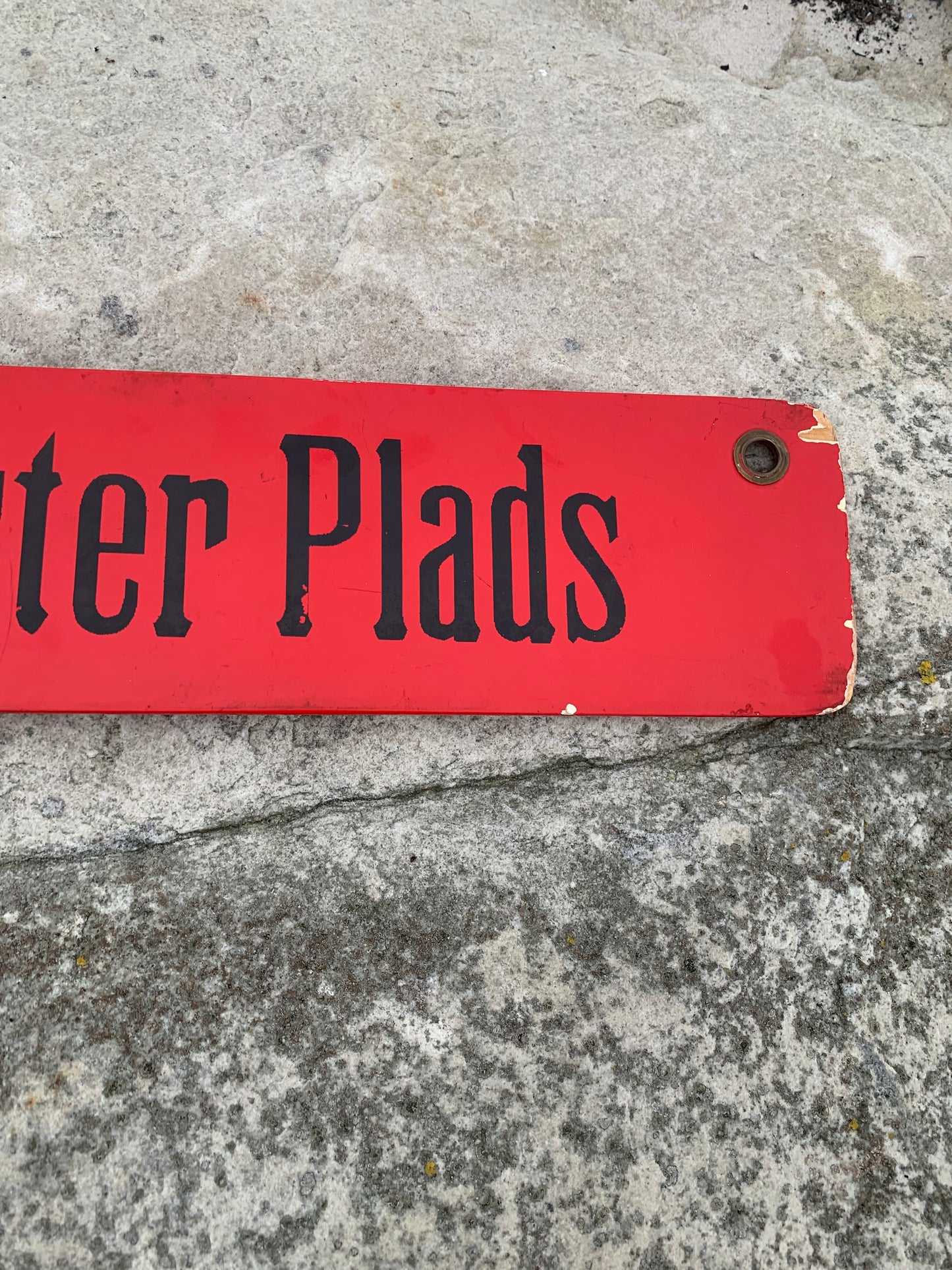 Sporvognsskilt - Sundbyvester Plads/Jarmersplads