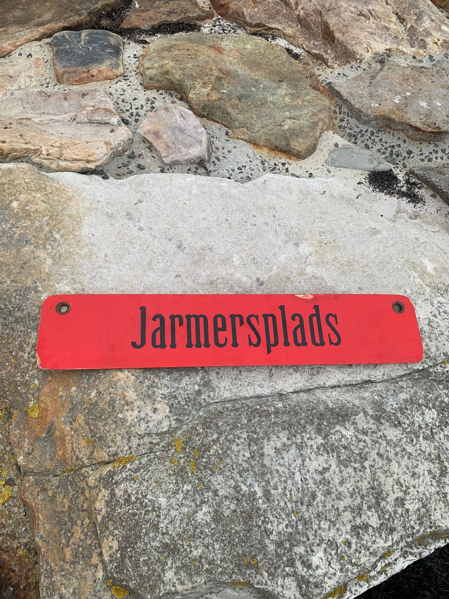 Sporvognsskilt - Sundbyvester Plads/Jarmersplads