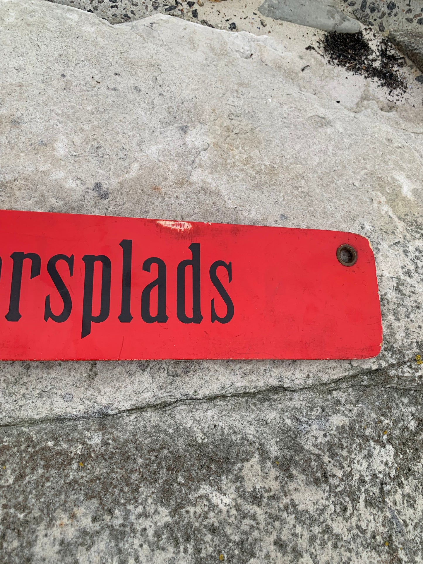 Sporvognsskilt - Sundbyvester Plads/Jarmersplads