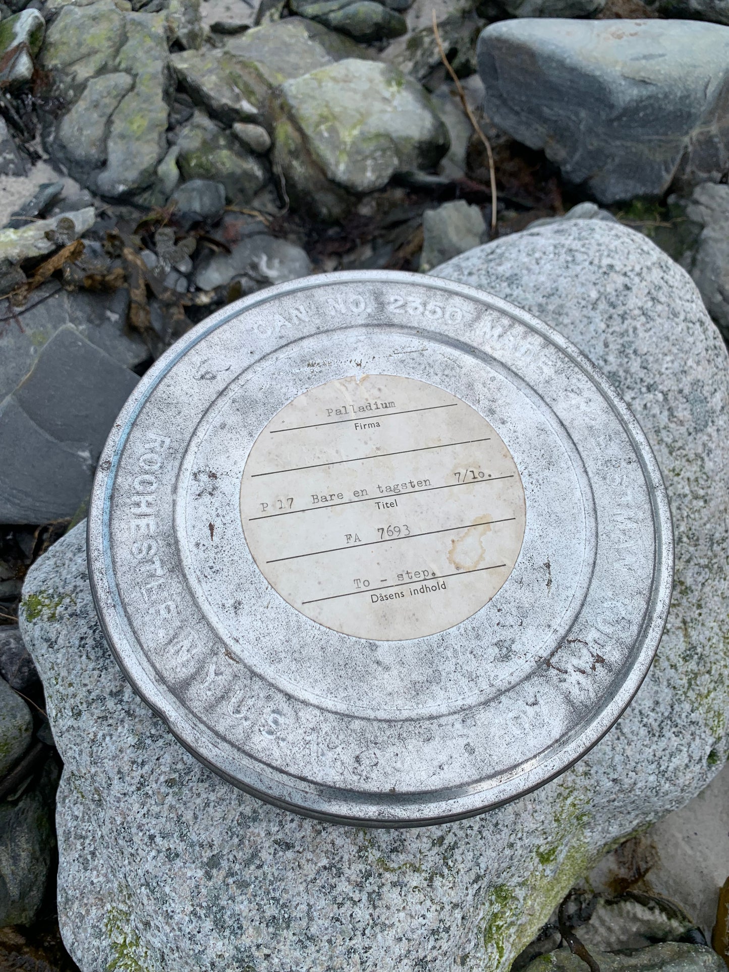 Opbevaringsæske til film