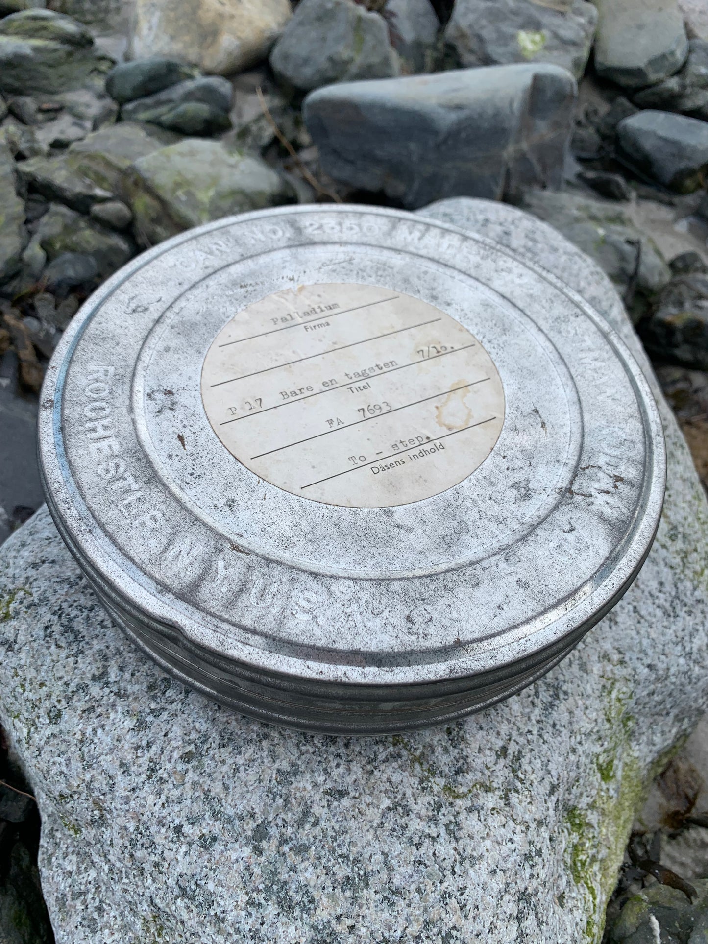 Opbevaringsæske til film