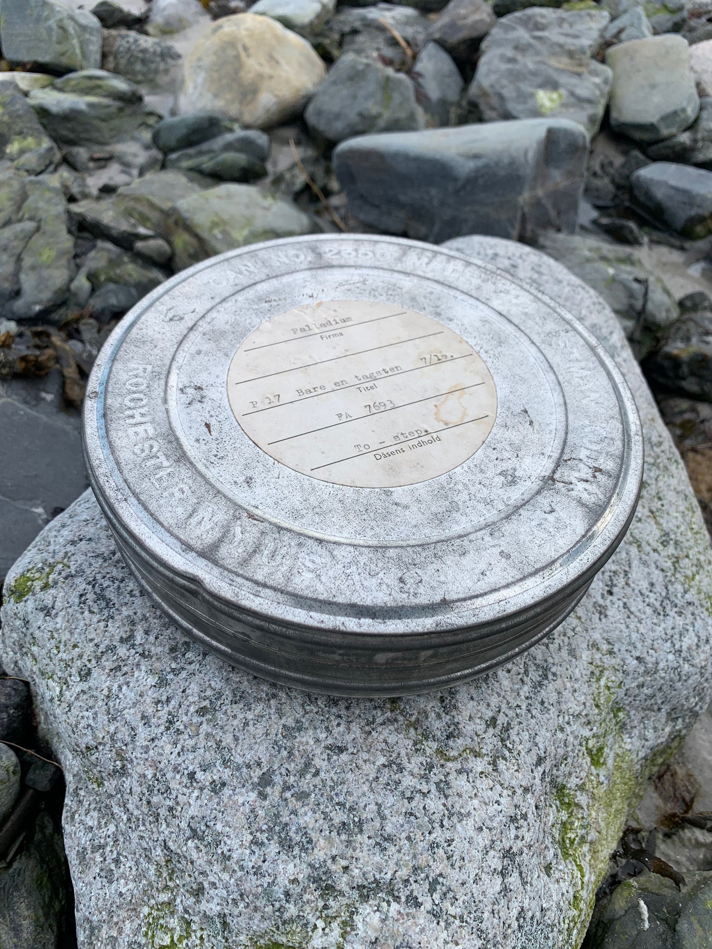 Opbevaringsæske til film