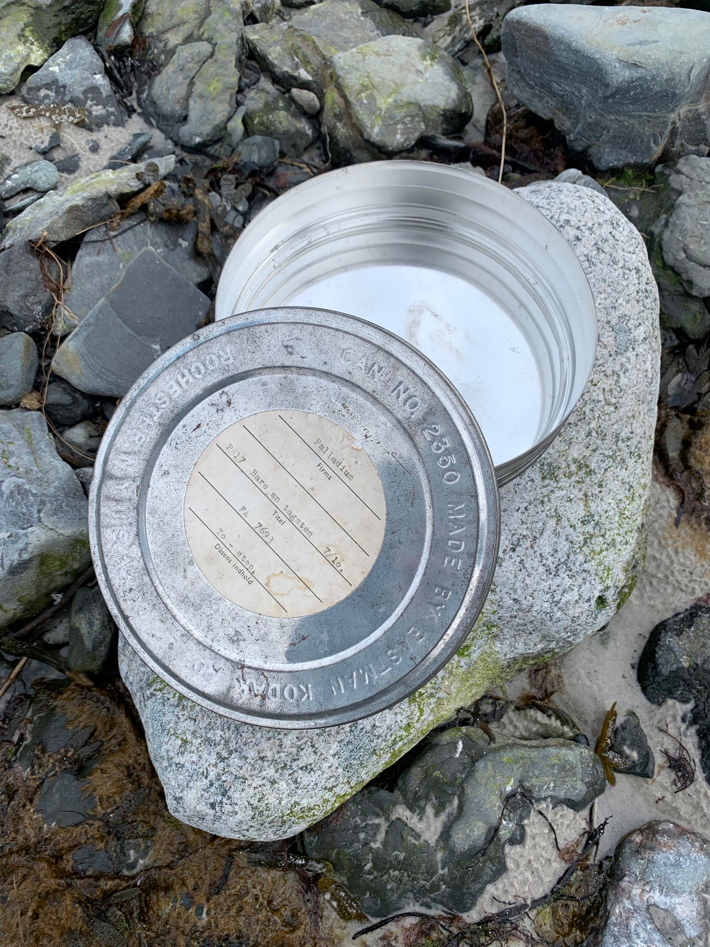 Opbevaringsæske til film