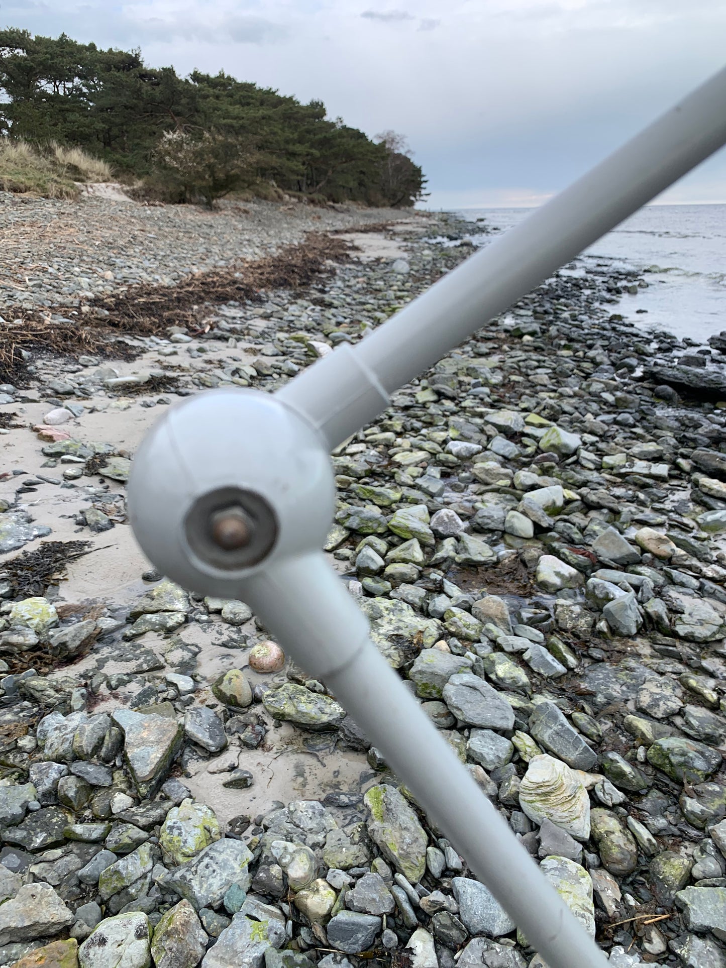 Jieldé gulvlampe med 4 arme - Grå