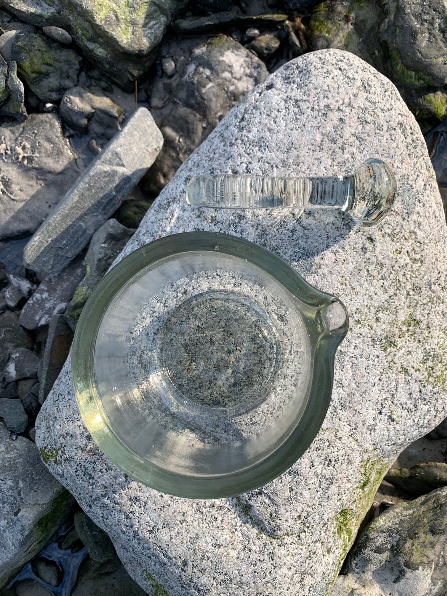 Morter i glas