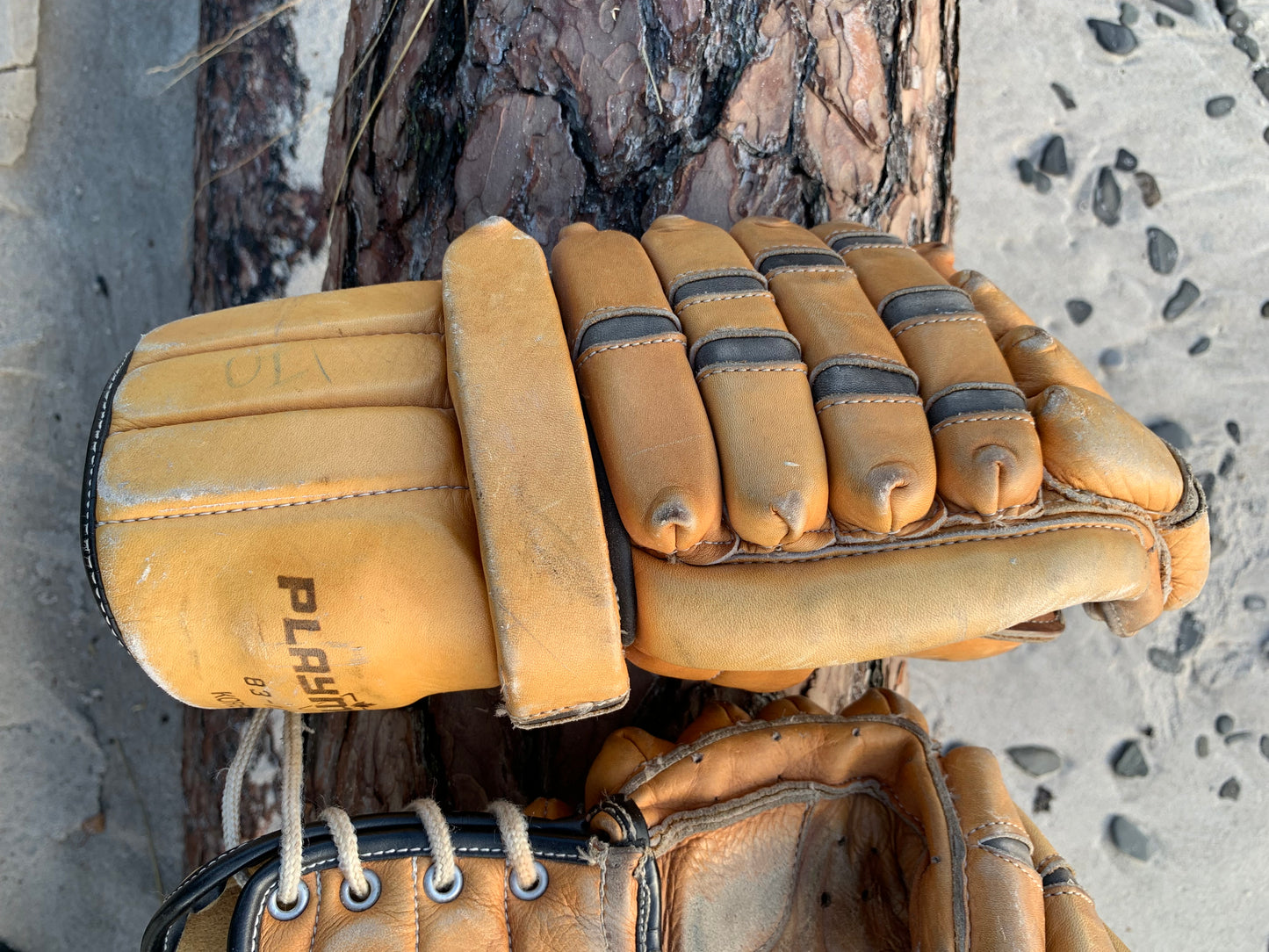 Vintage hockeyhandsker
