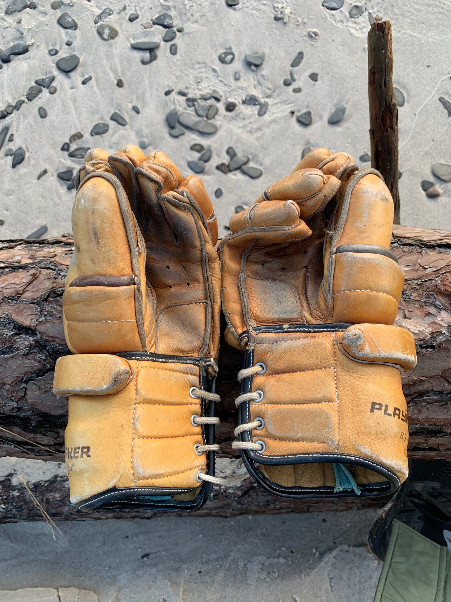 Vintage hockeyhandsker