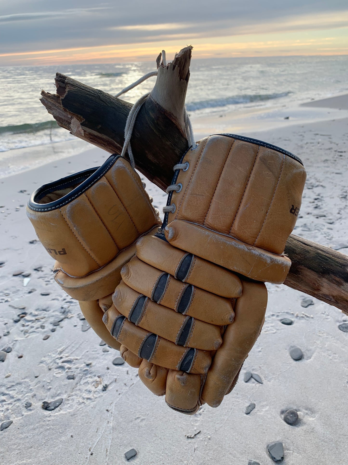 Vintage hockeyhandsker