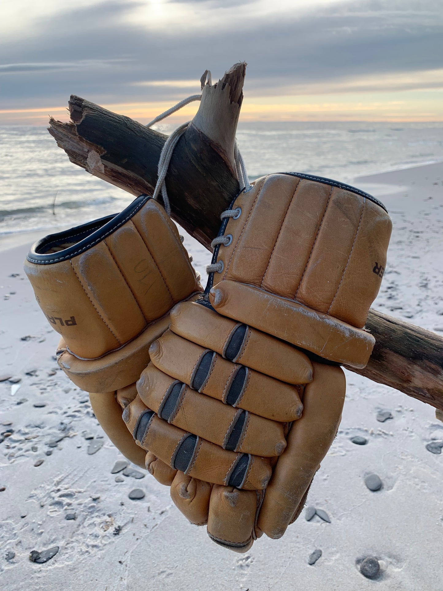 Vintage hockeyhandsker