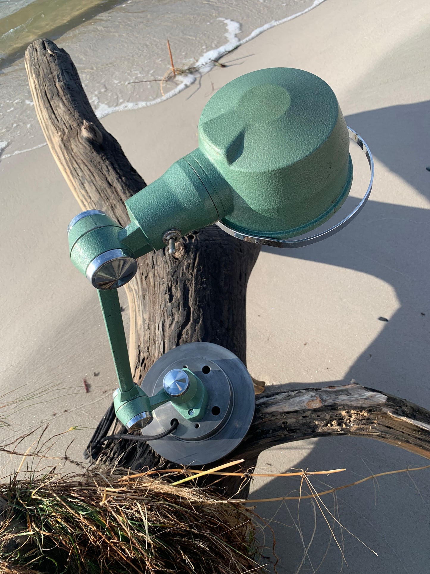Jieldé bordlampe - Grøn hammerlak