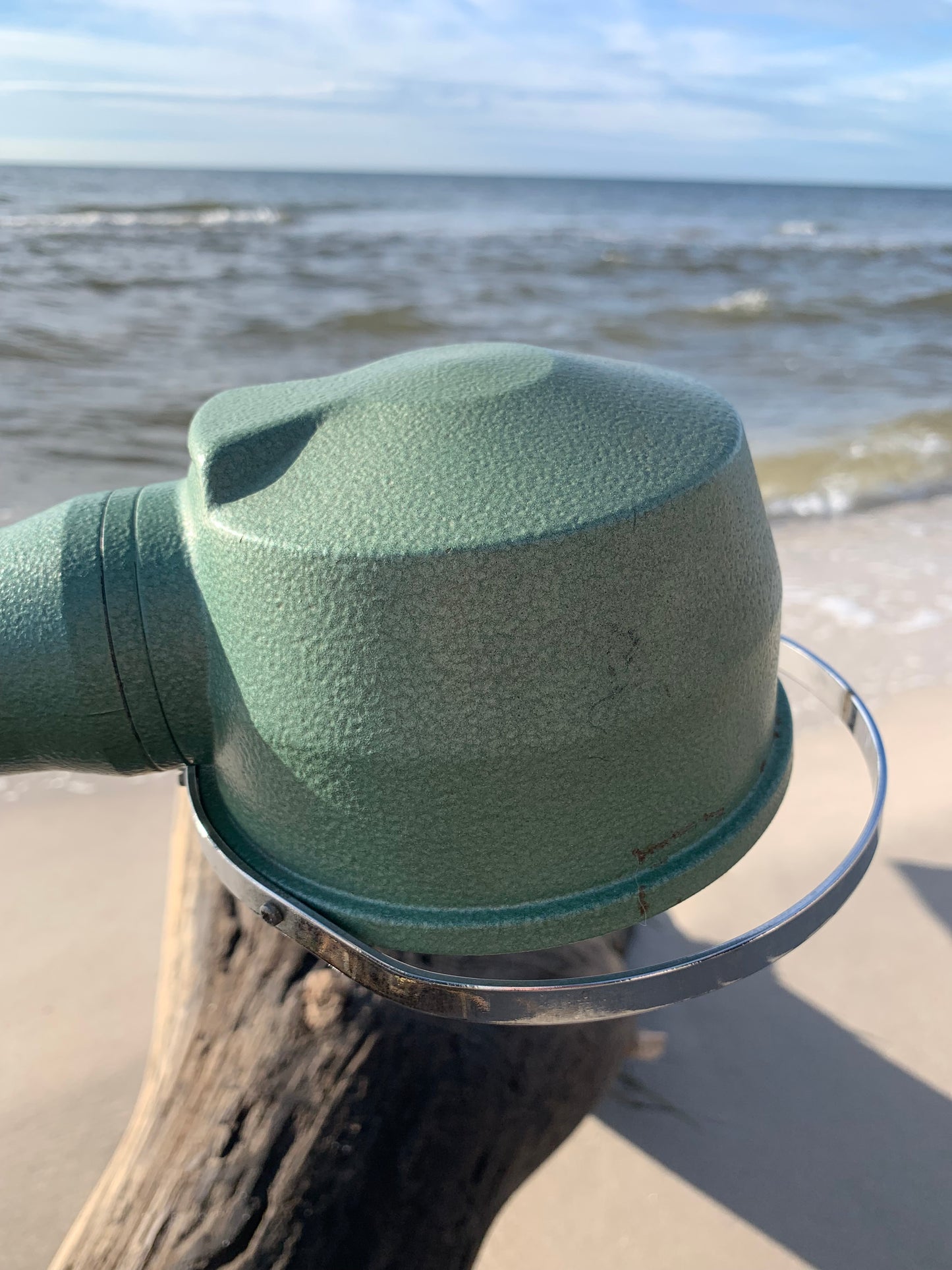 Jieldé bordlampe - Grøn hammerlak