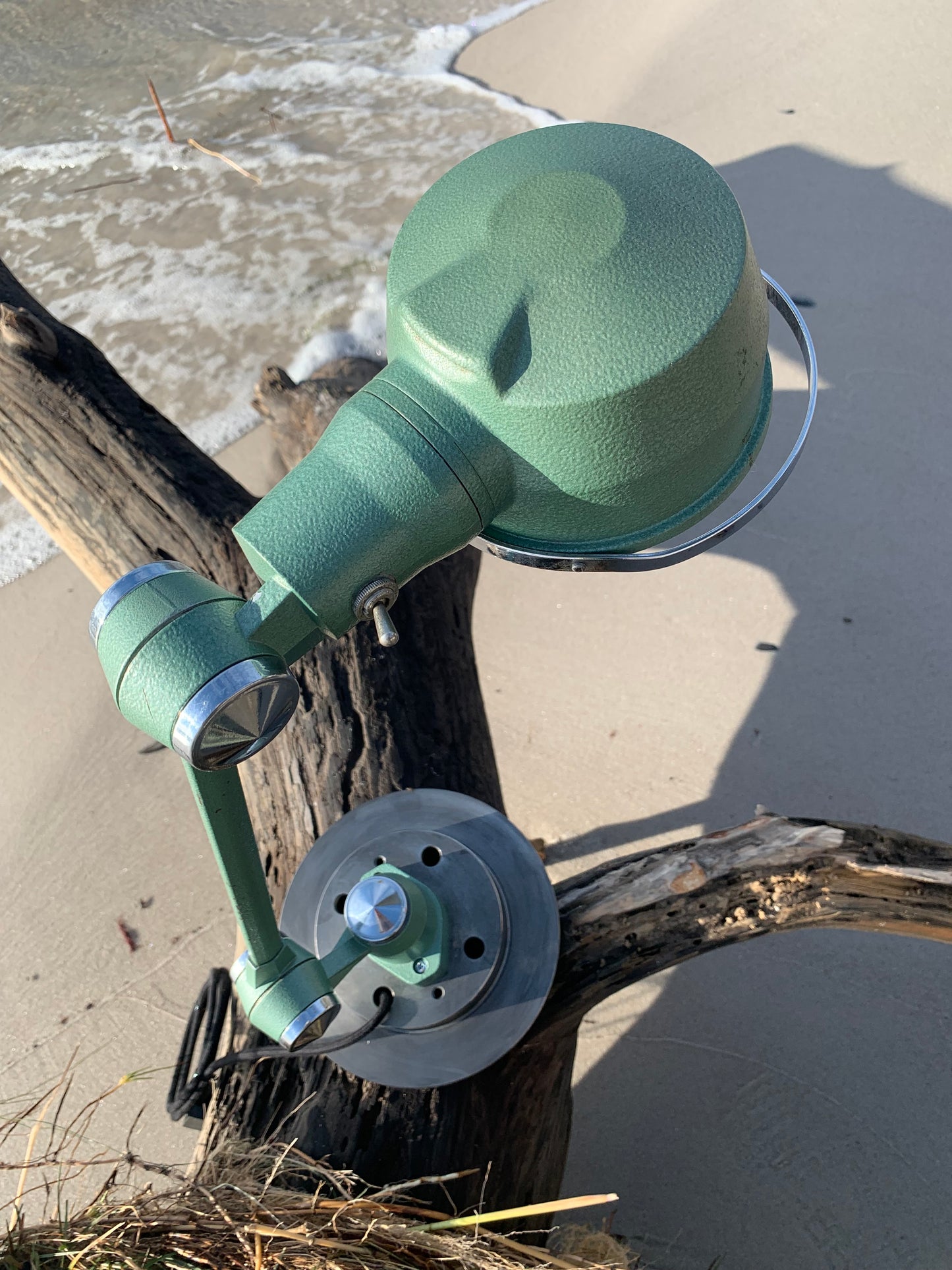 Jieldé bordlampe - Grøn hammerlak