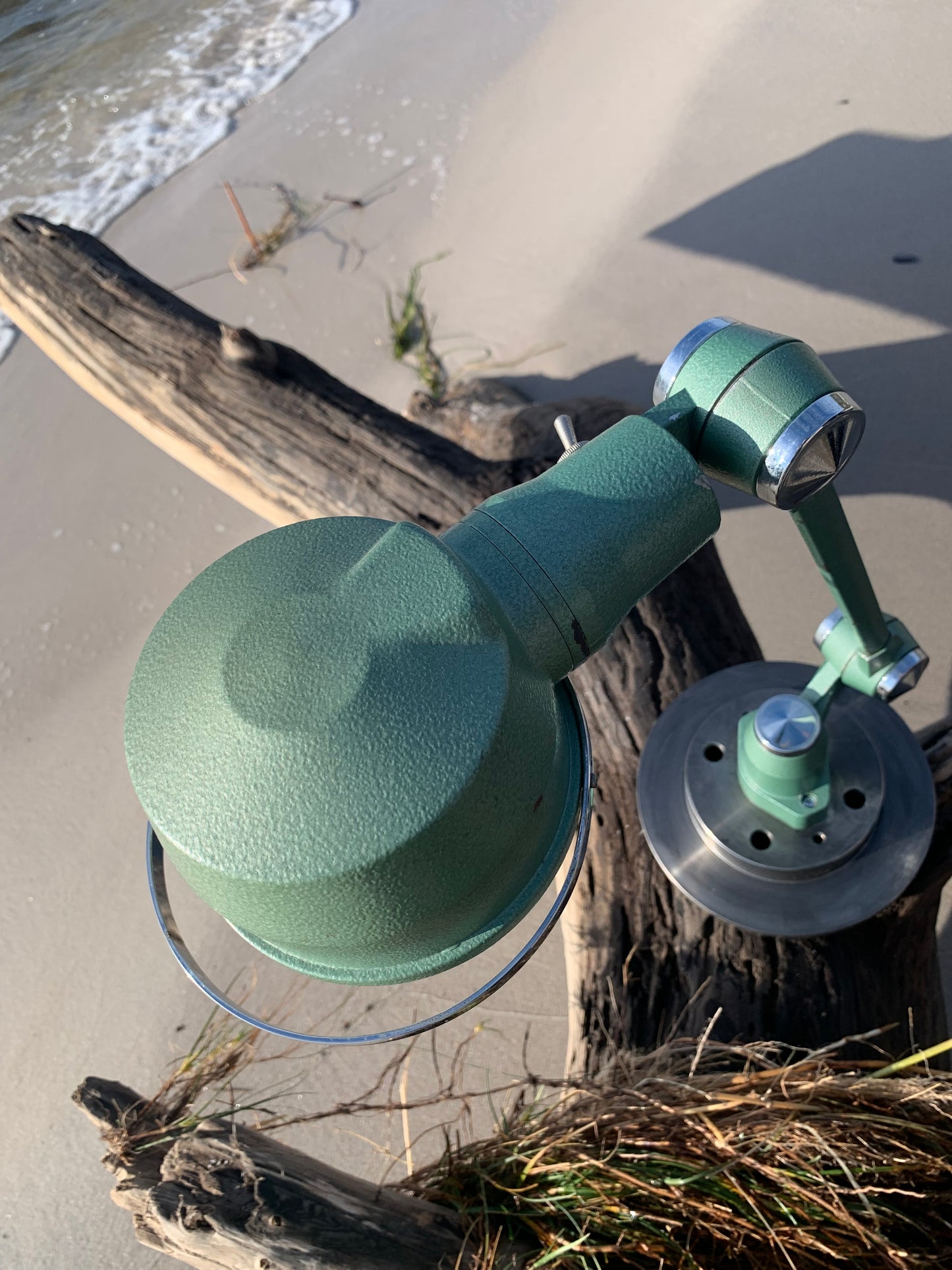 Jieldé bordlampe - Grøn hammerlak