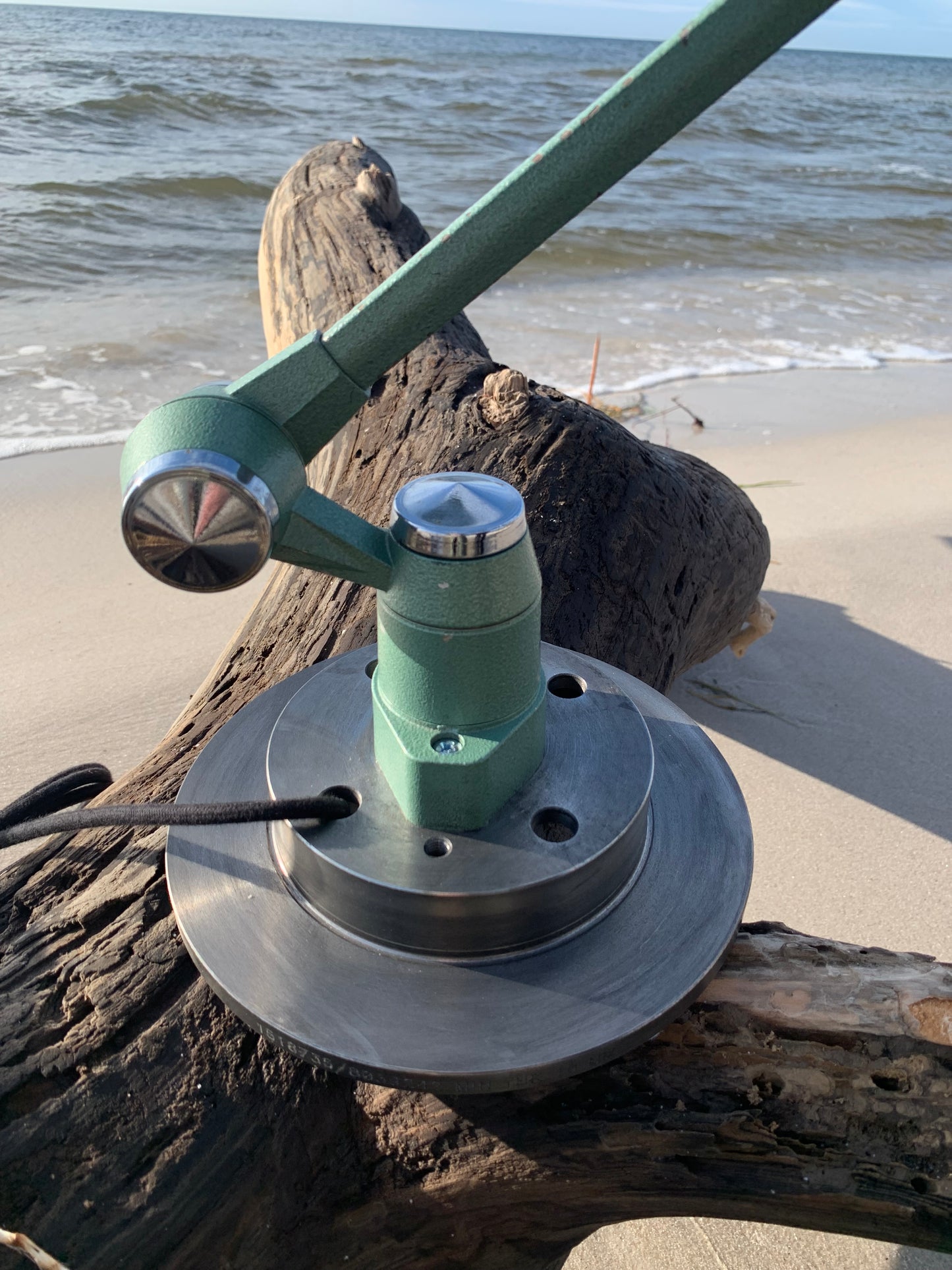Jieldé bordlampe - Grøn hammerlak