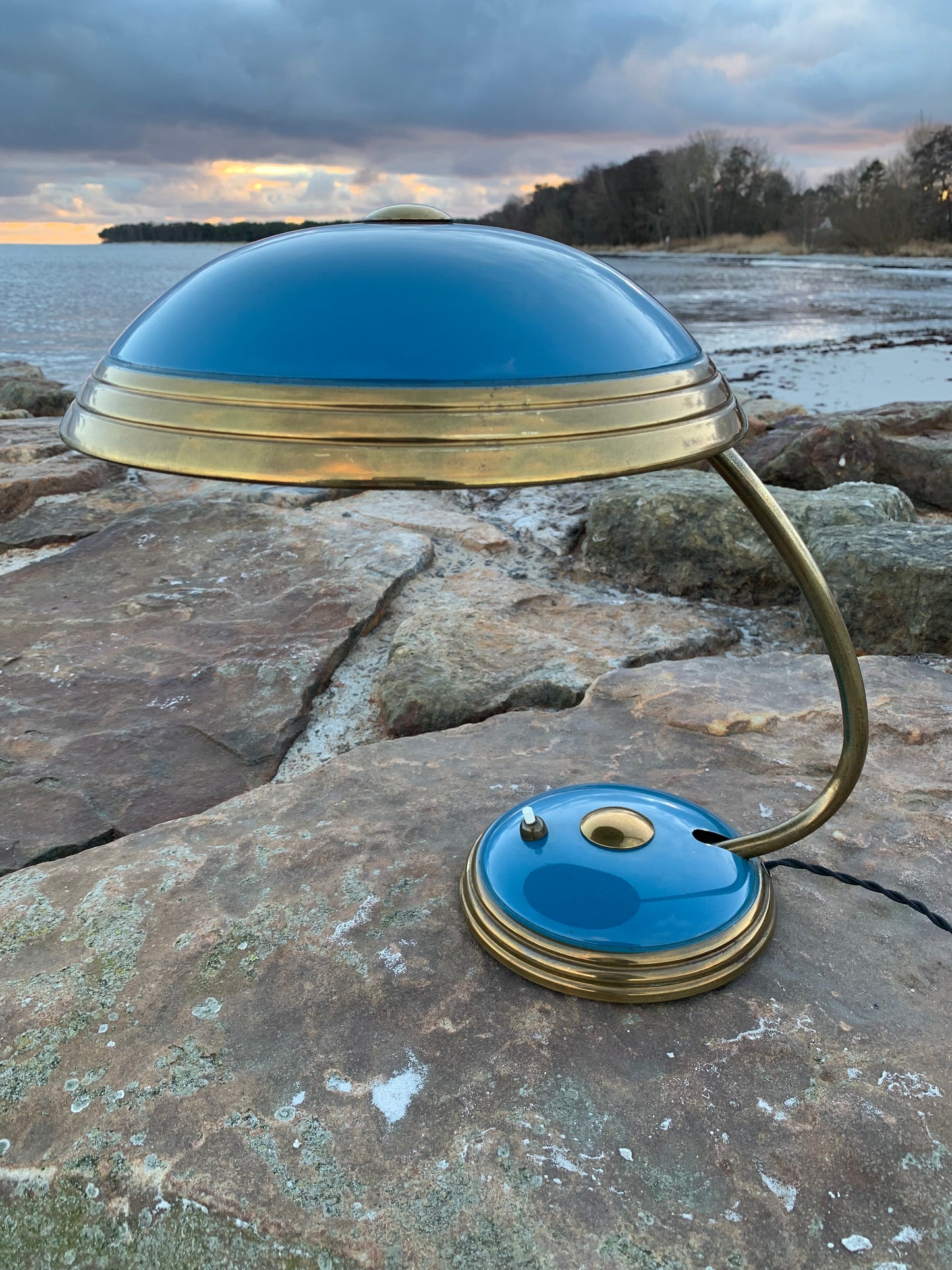 Helo - Original blå/messing