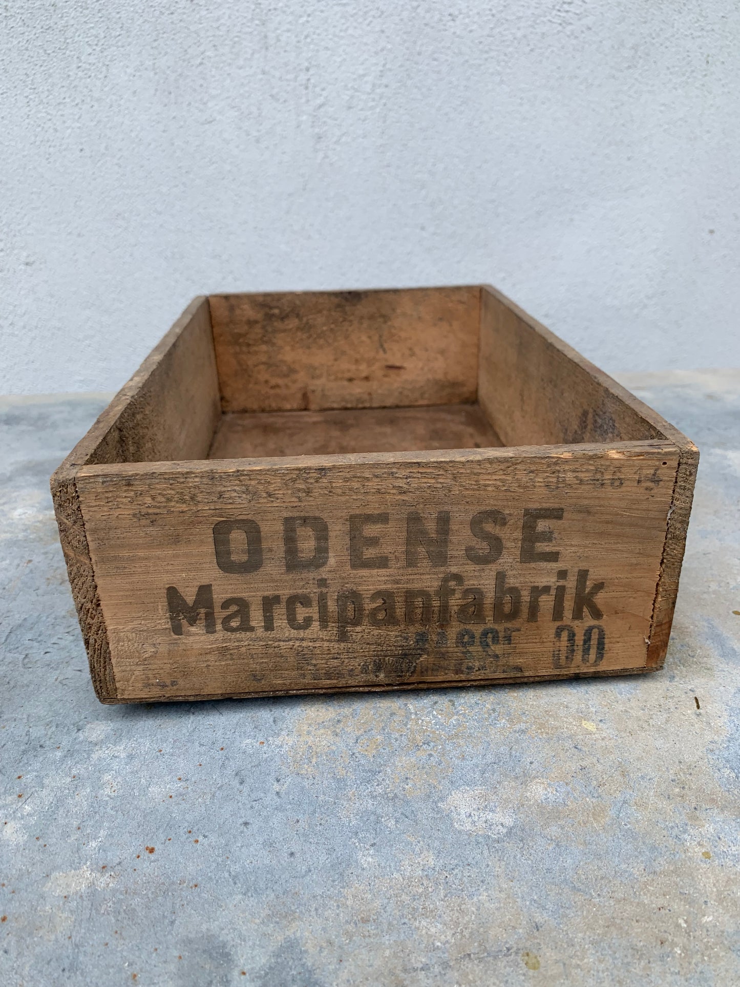 Trækasse - Odense marcipan