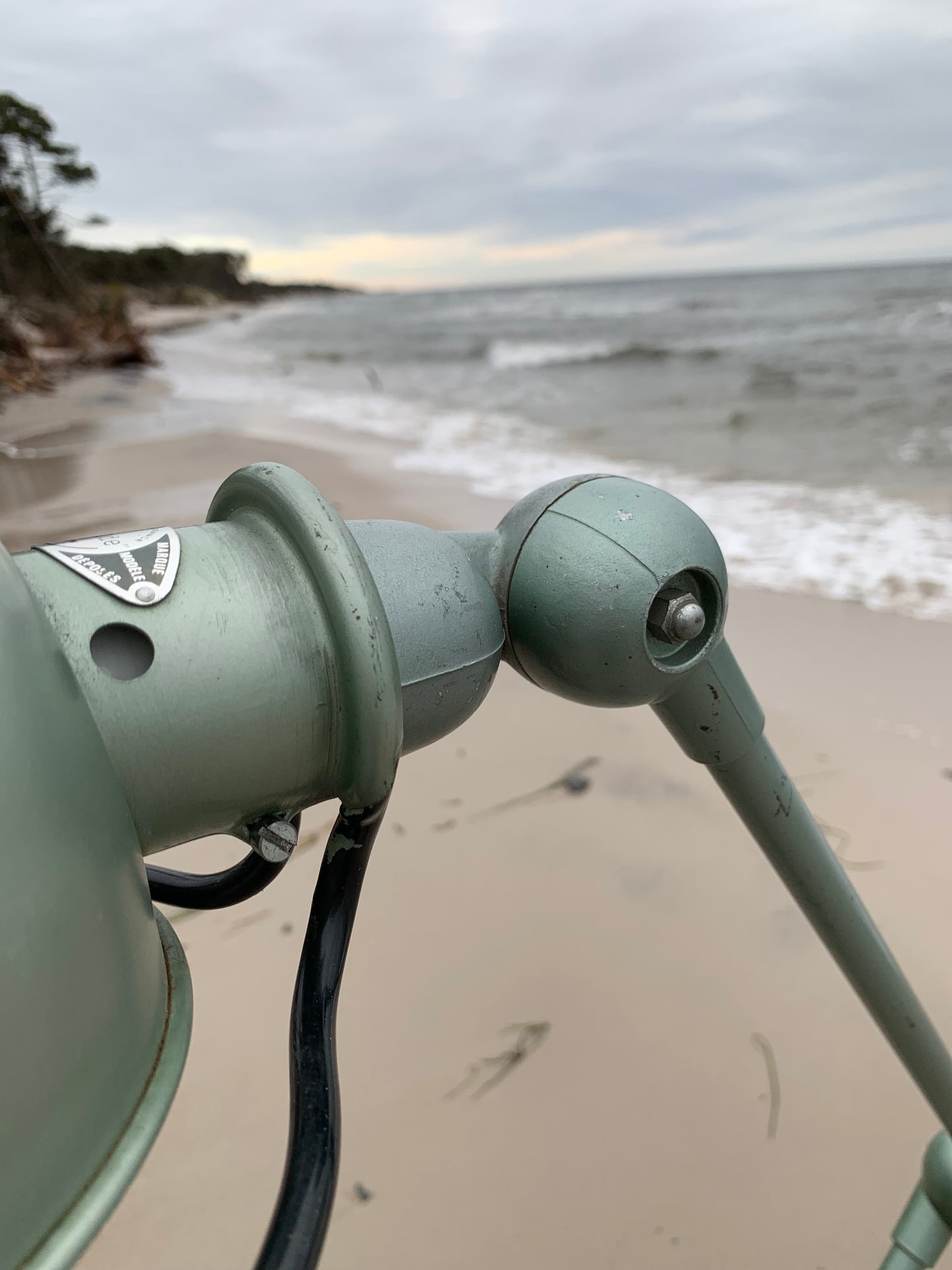 Jieldé gulvlampe med 4 arme - Grøn