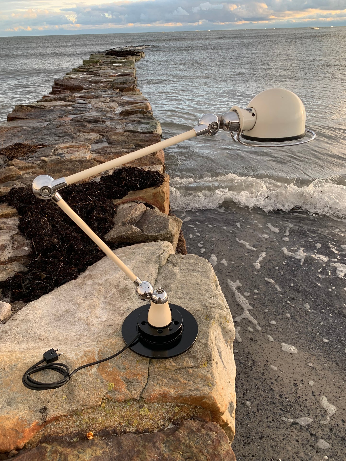 Jieldé bordlampe (Sjælden udgave fra en systue i Sydfrankrig)