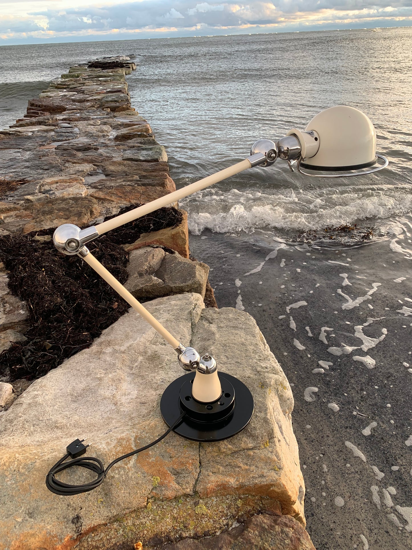Jieldé bordlampe (Sjælden udgave fra en systue i Sydfrankrig)