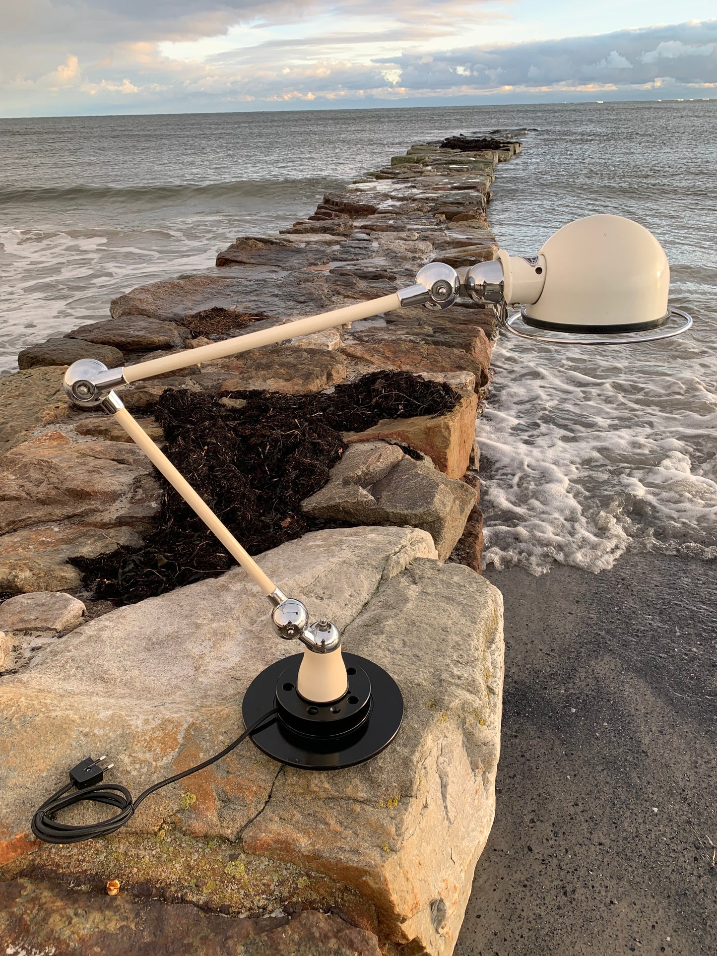 Jieldé bordlampe (Sjælden udgave fra en systue i Sydfrankrig)